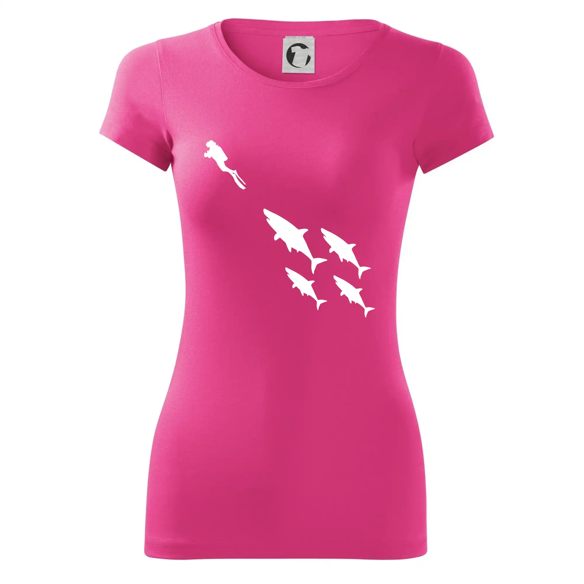 Potápač žraloky Potápač žraloky