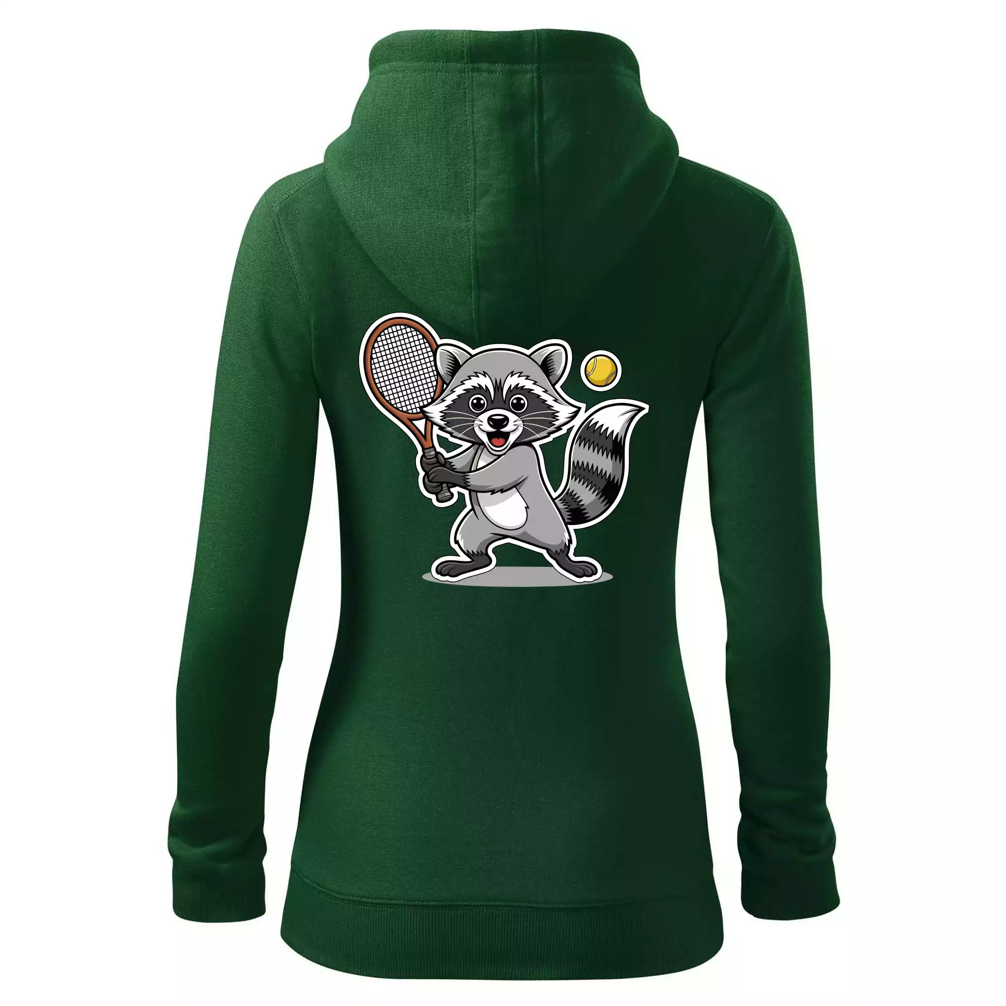 Mýval hraje tenis kreslený