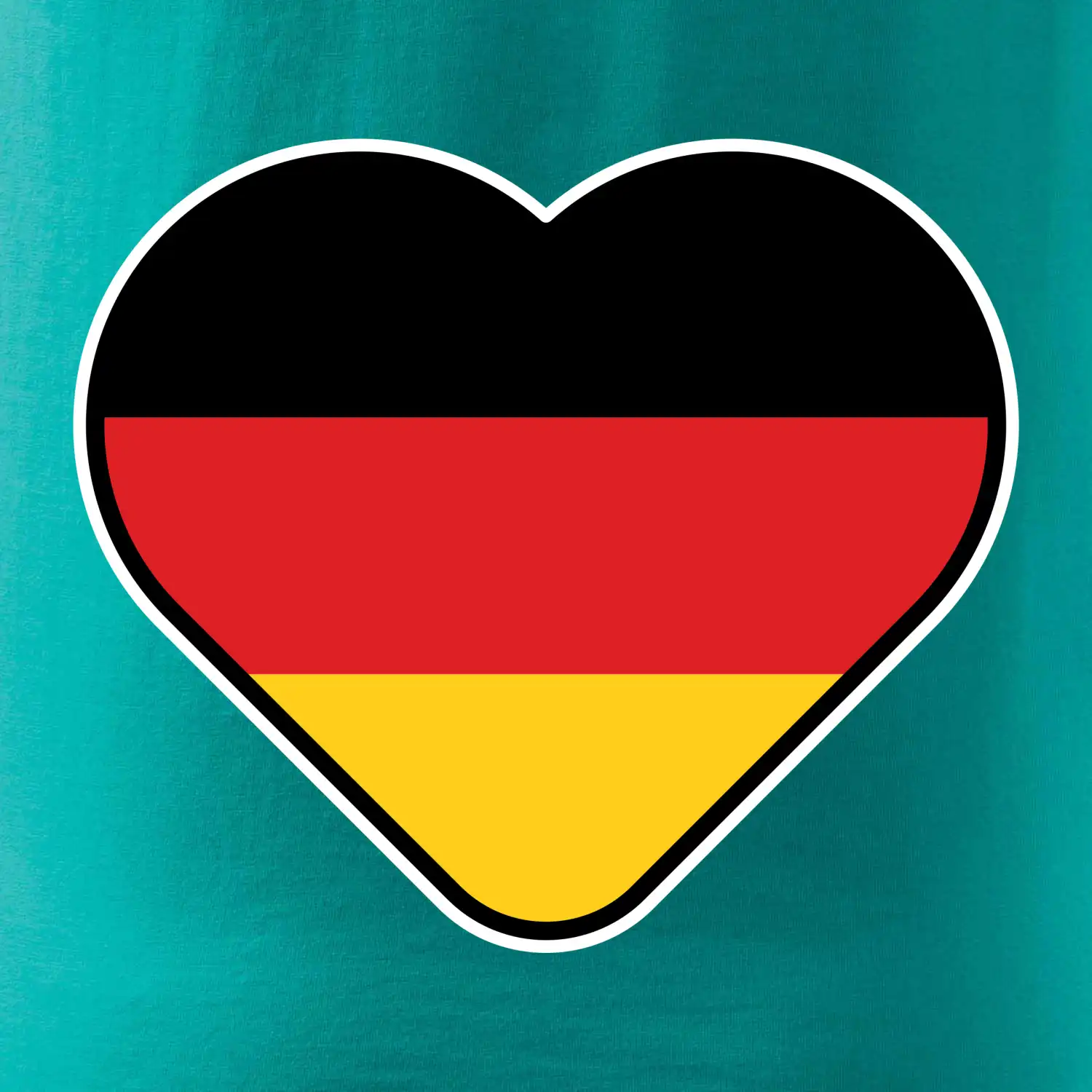 Germany love velké - Německá vlajka