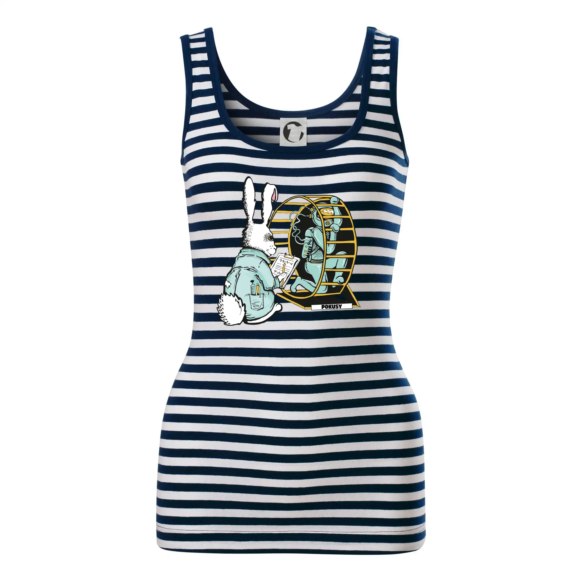 Tričká so zvieratami - Pokusy na ľuďoch (Pecka Design) - Sailor tielko na vodu
