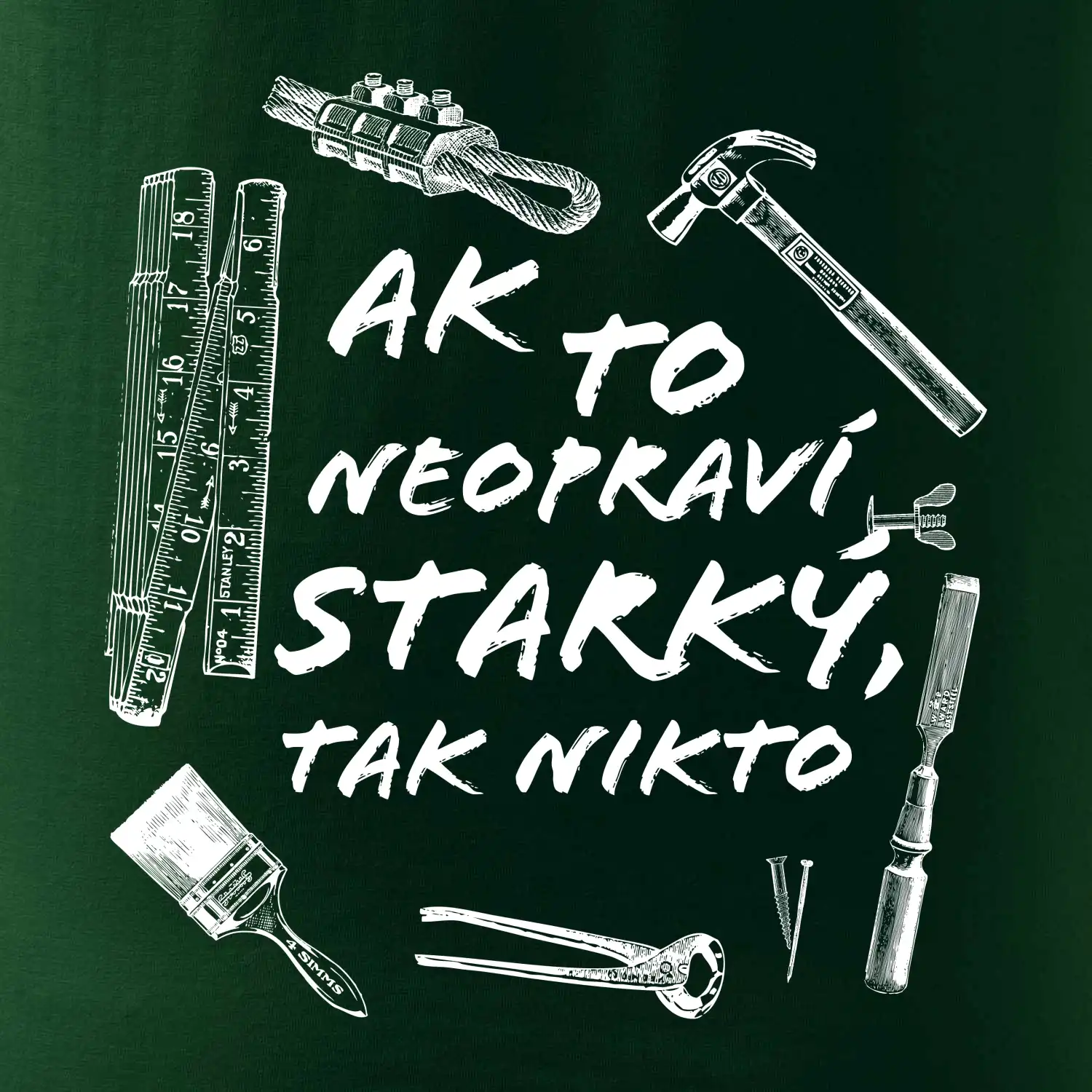 Ak to neopraví STARKÝ tak nikto čiernobiely