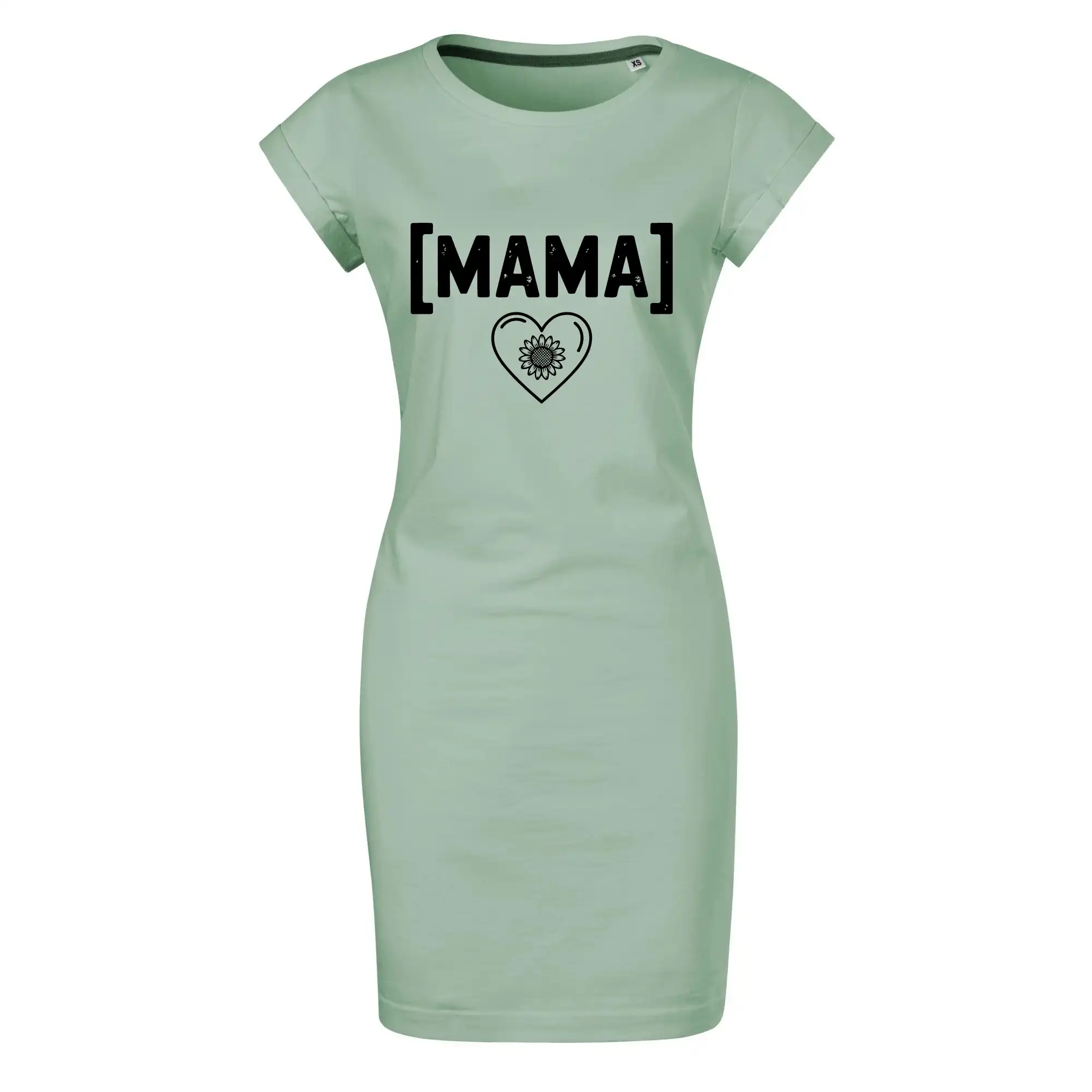 Máma nápis a srdce a slunečnice SK