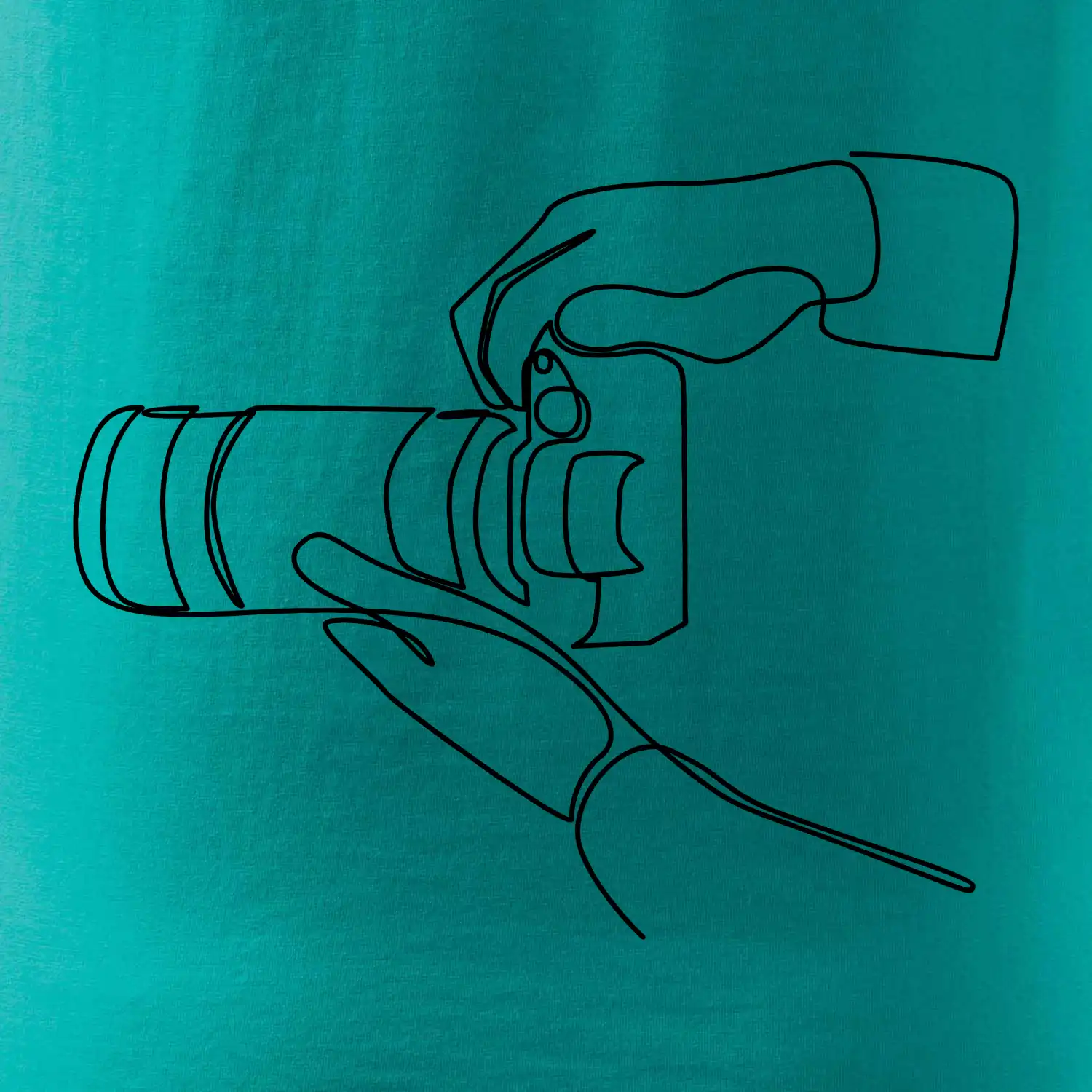 Fotograf jedním tahem