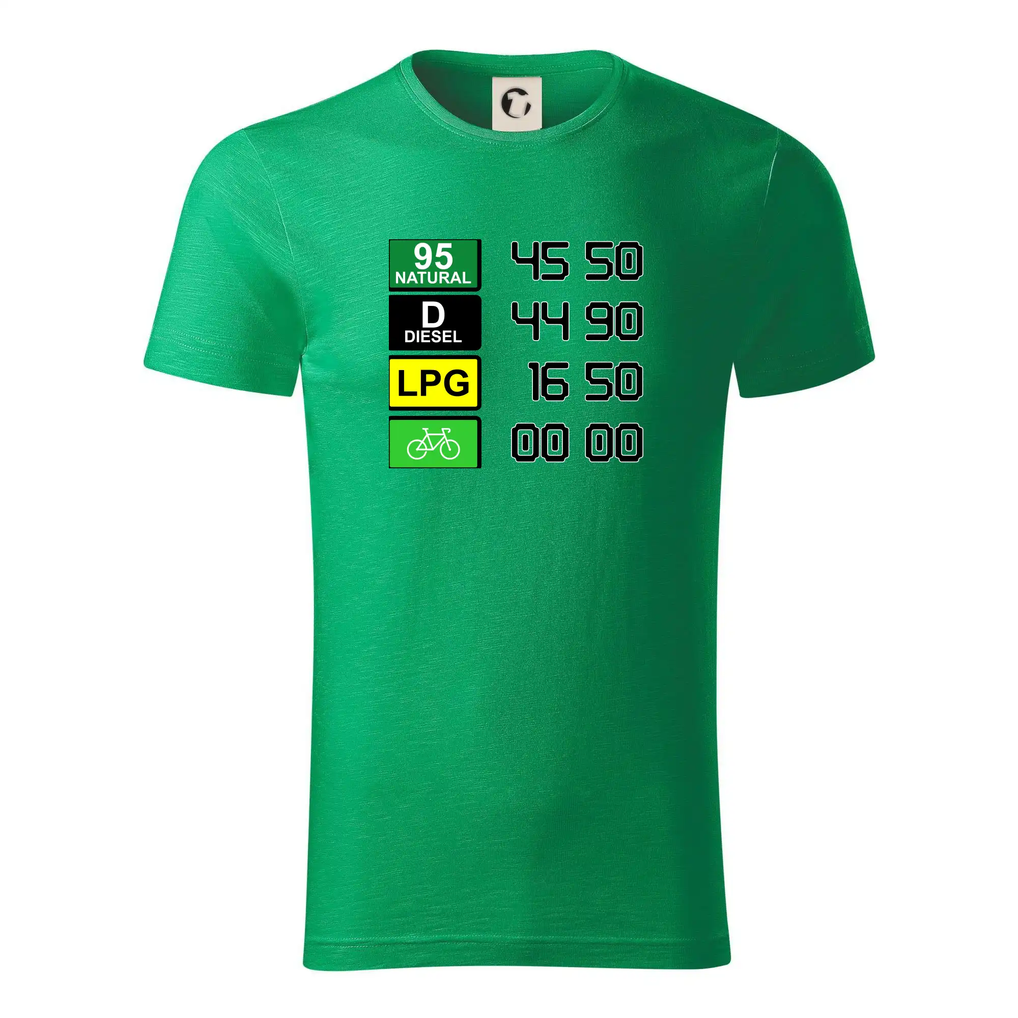 Tričko ako darček pre cyklistu - Bicykel je eko ceny - Tričko z organickej bavlny