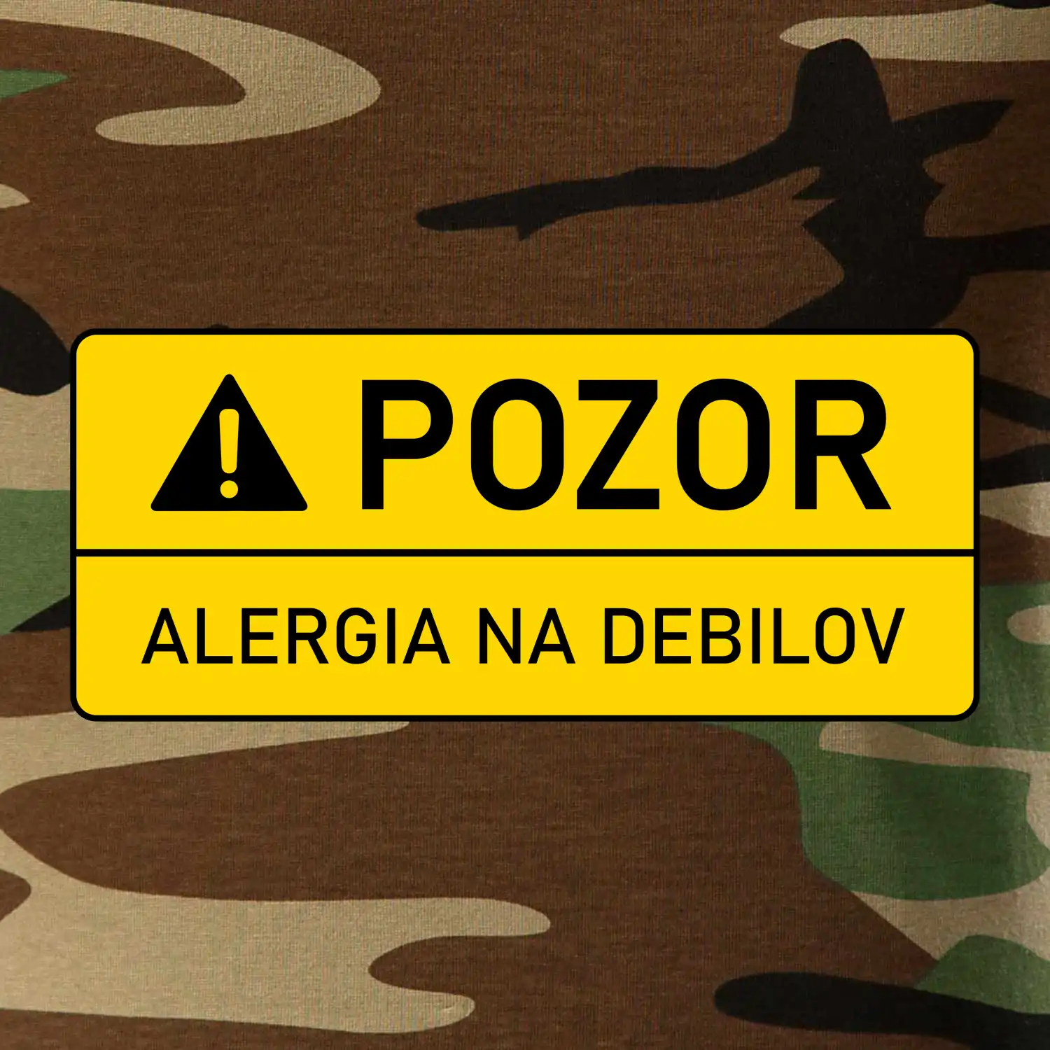 Pozor alergia na debilov SK