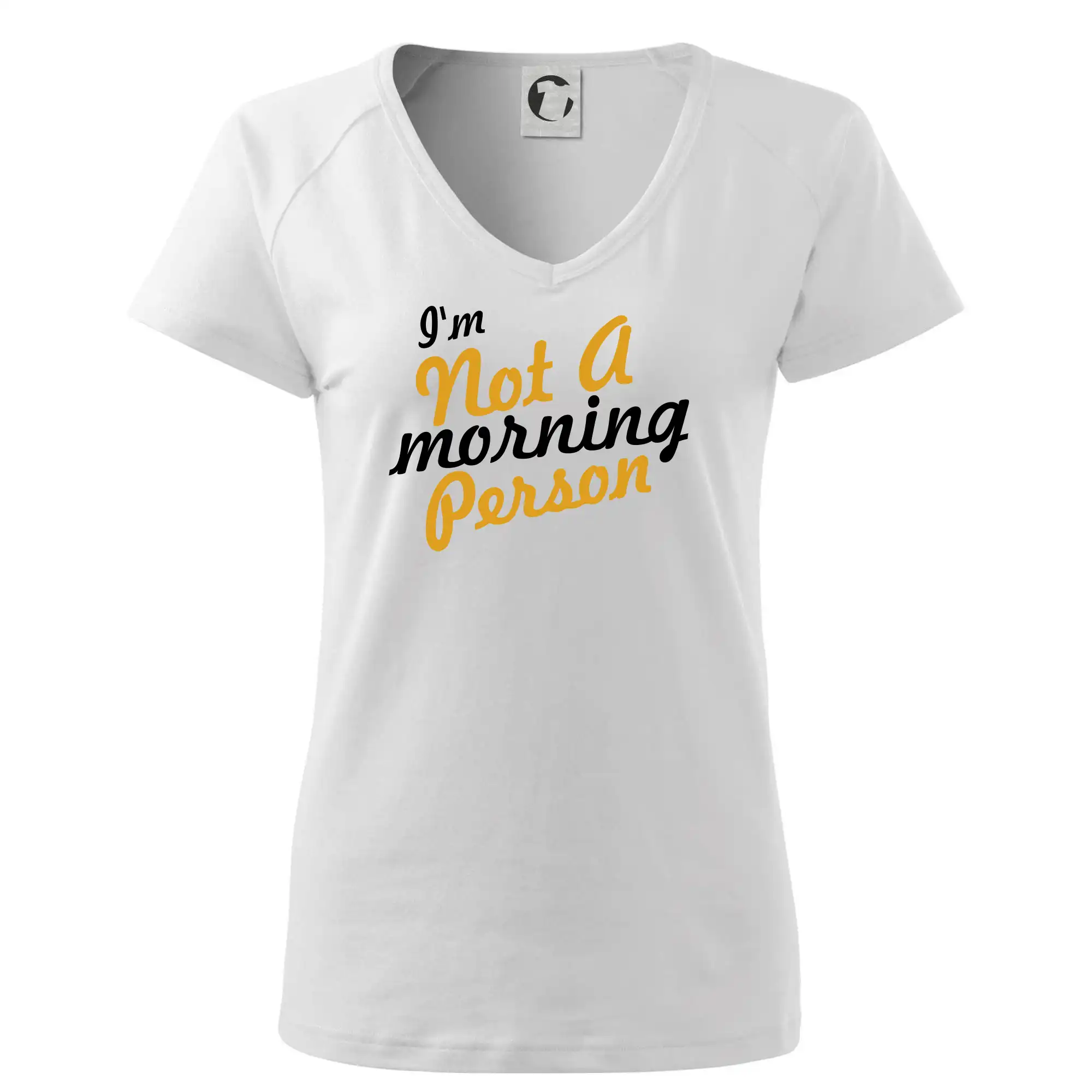 Ostatné nápisy - I'm not a morning person - Tričko dámske Dream