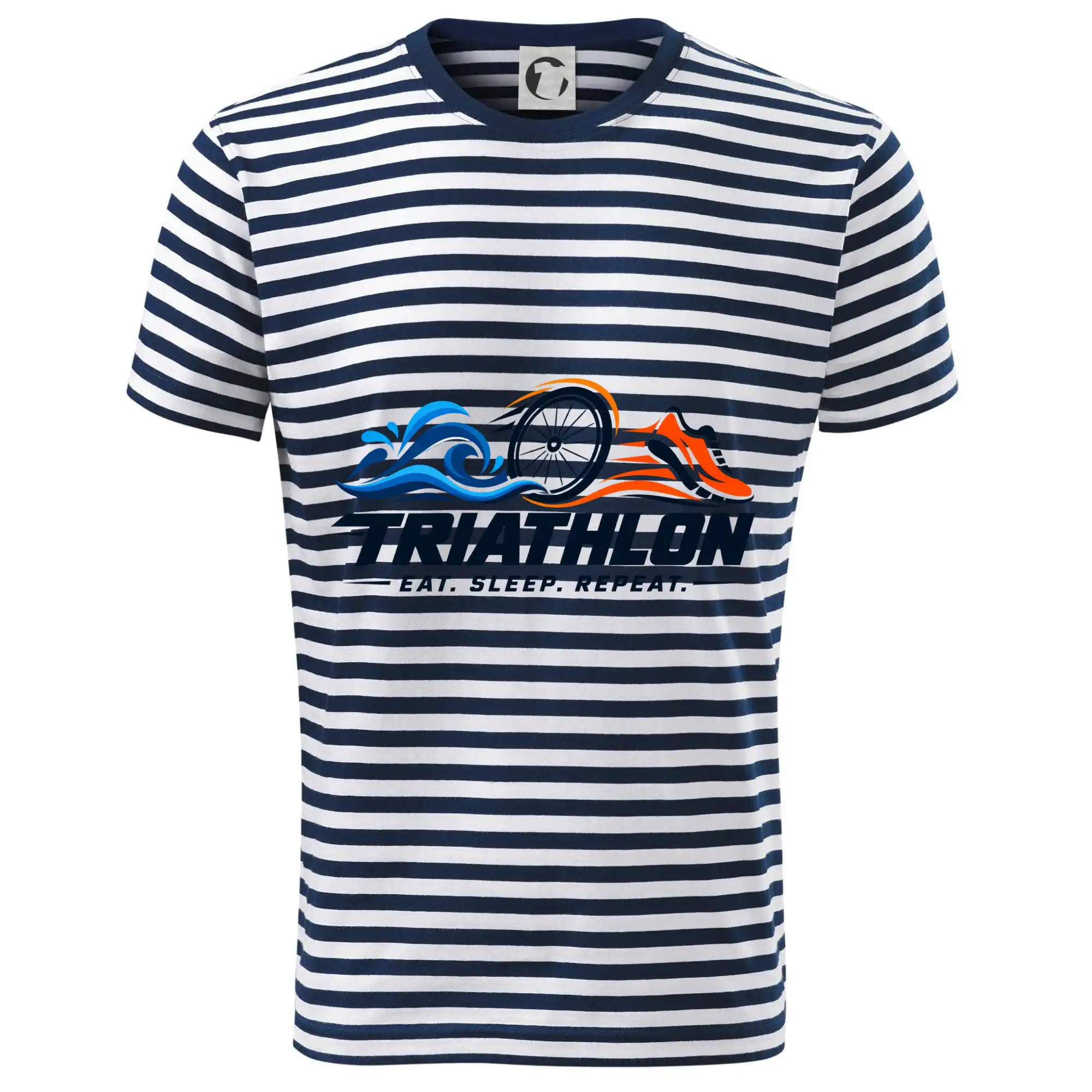 Triatlon plavání kolo a běh eat sleep repeat