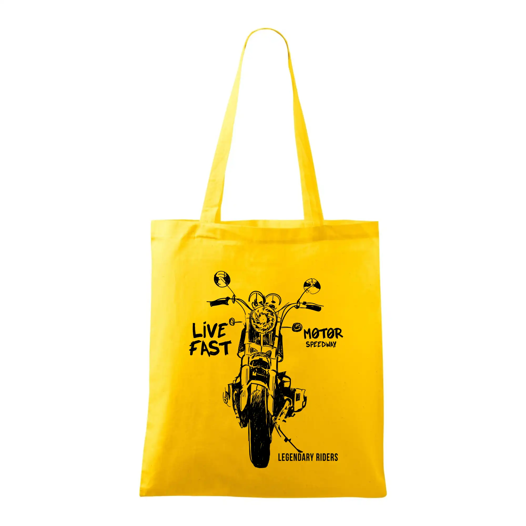 Motorka kresba live fast