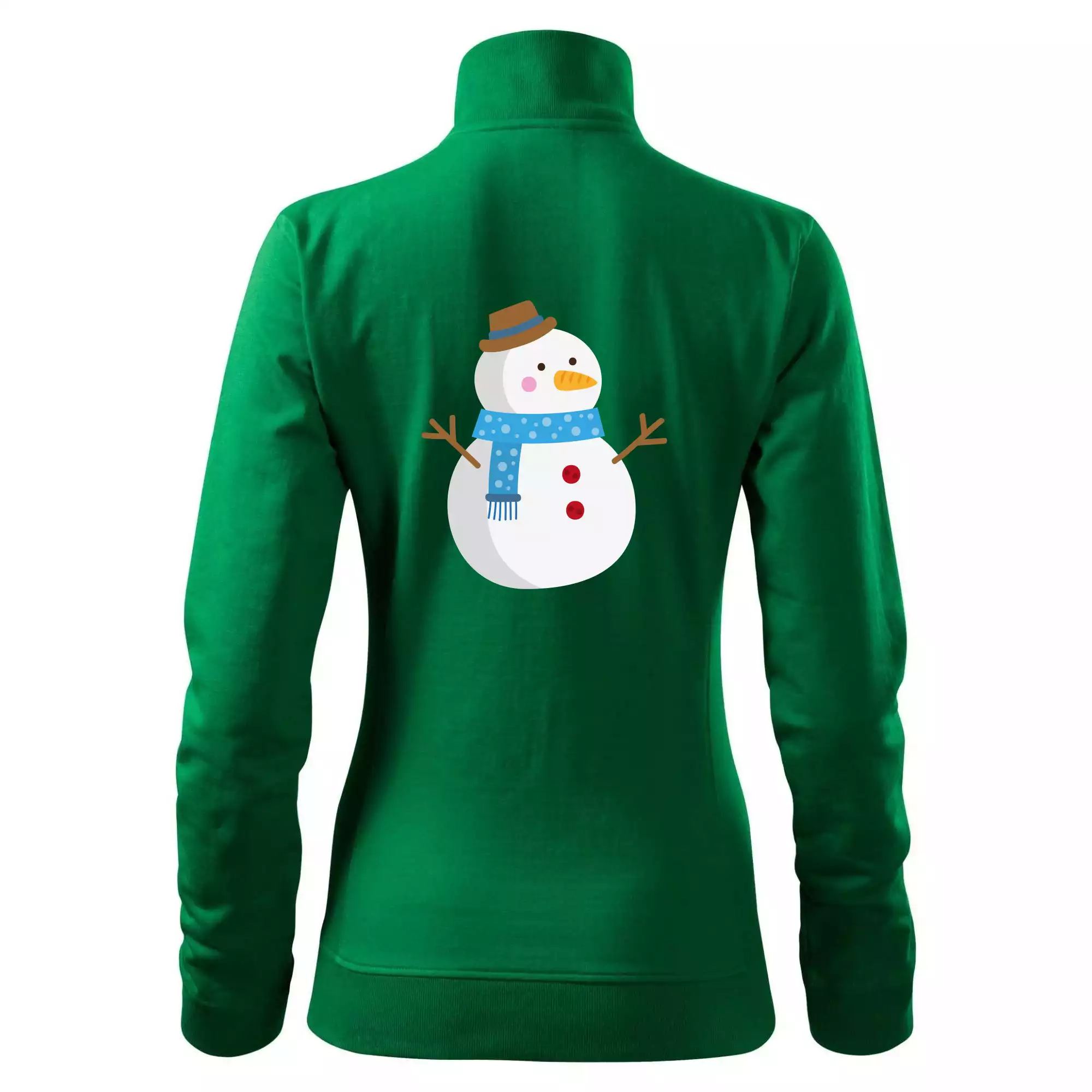 Sněhulák se šálou