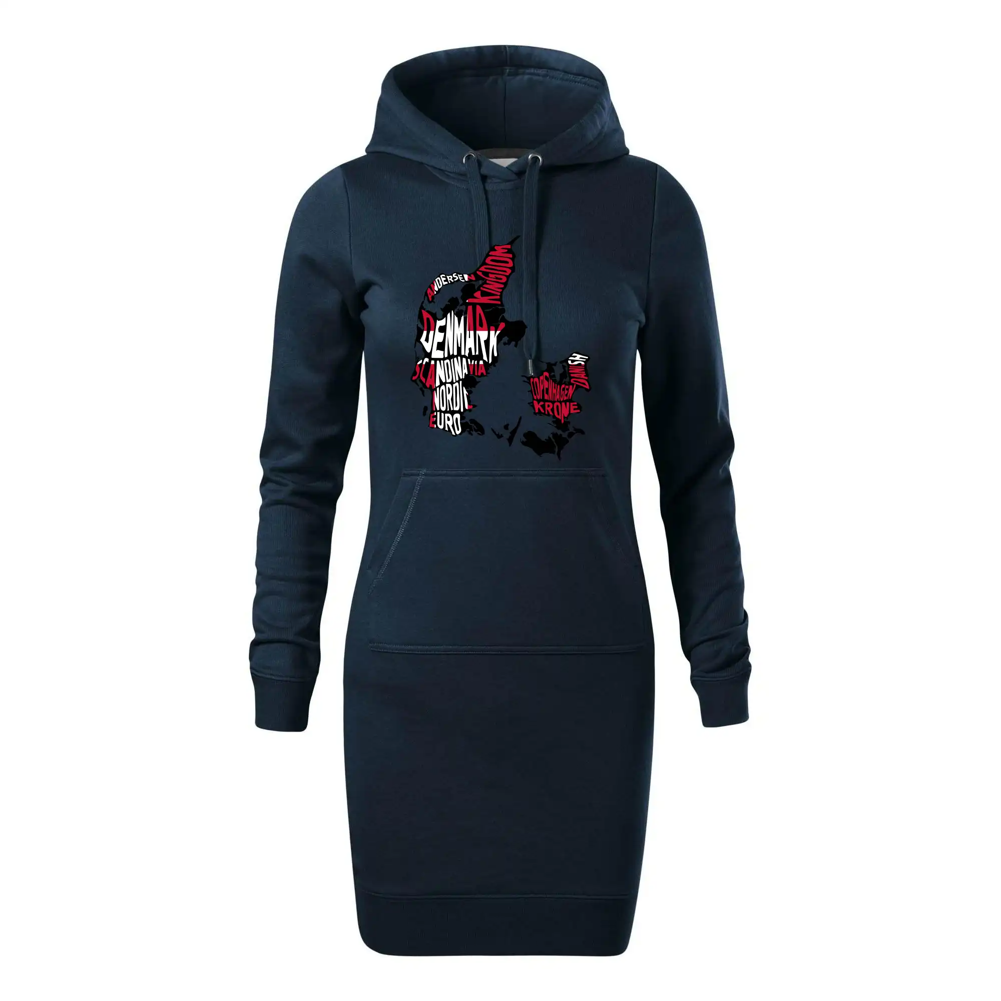 Mapy - názvy měst - Dánsko