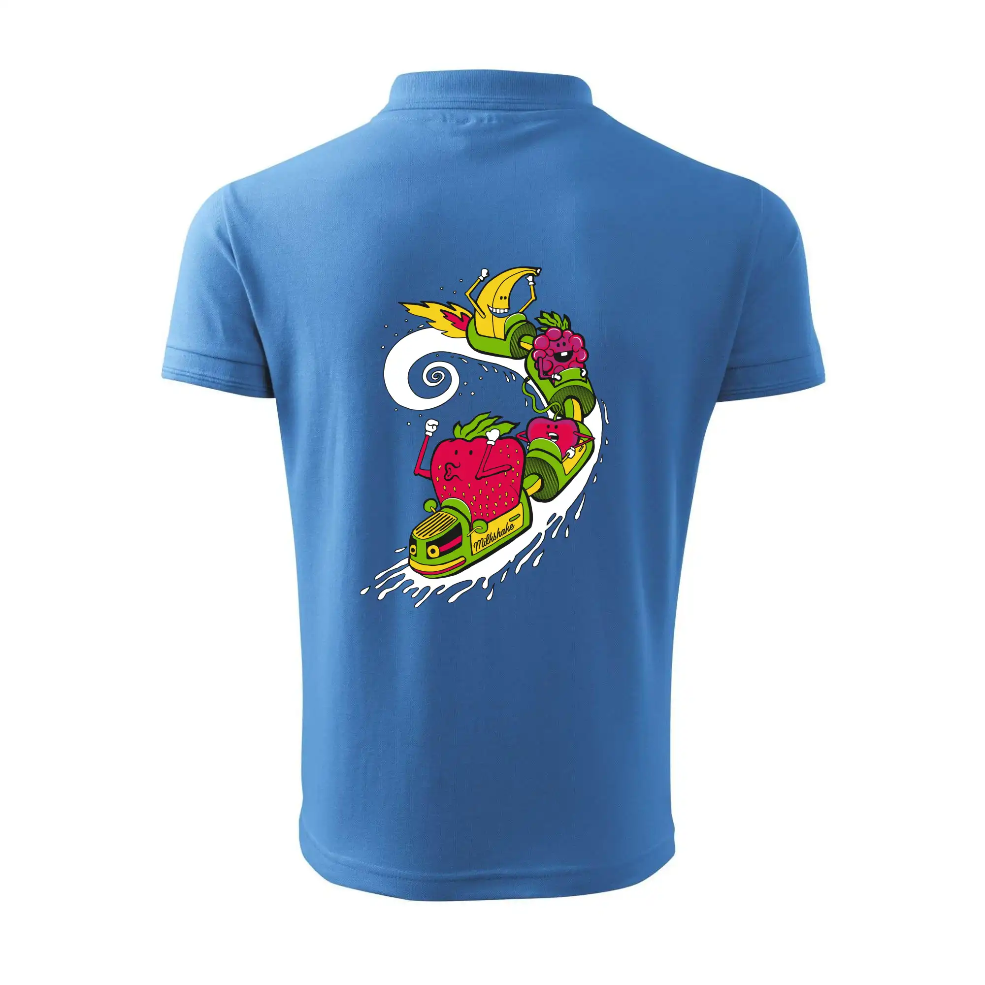 Milkshake vlak kreslený (Pecka design)