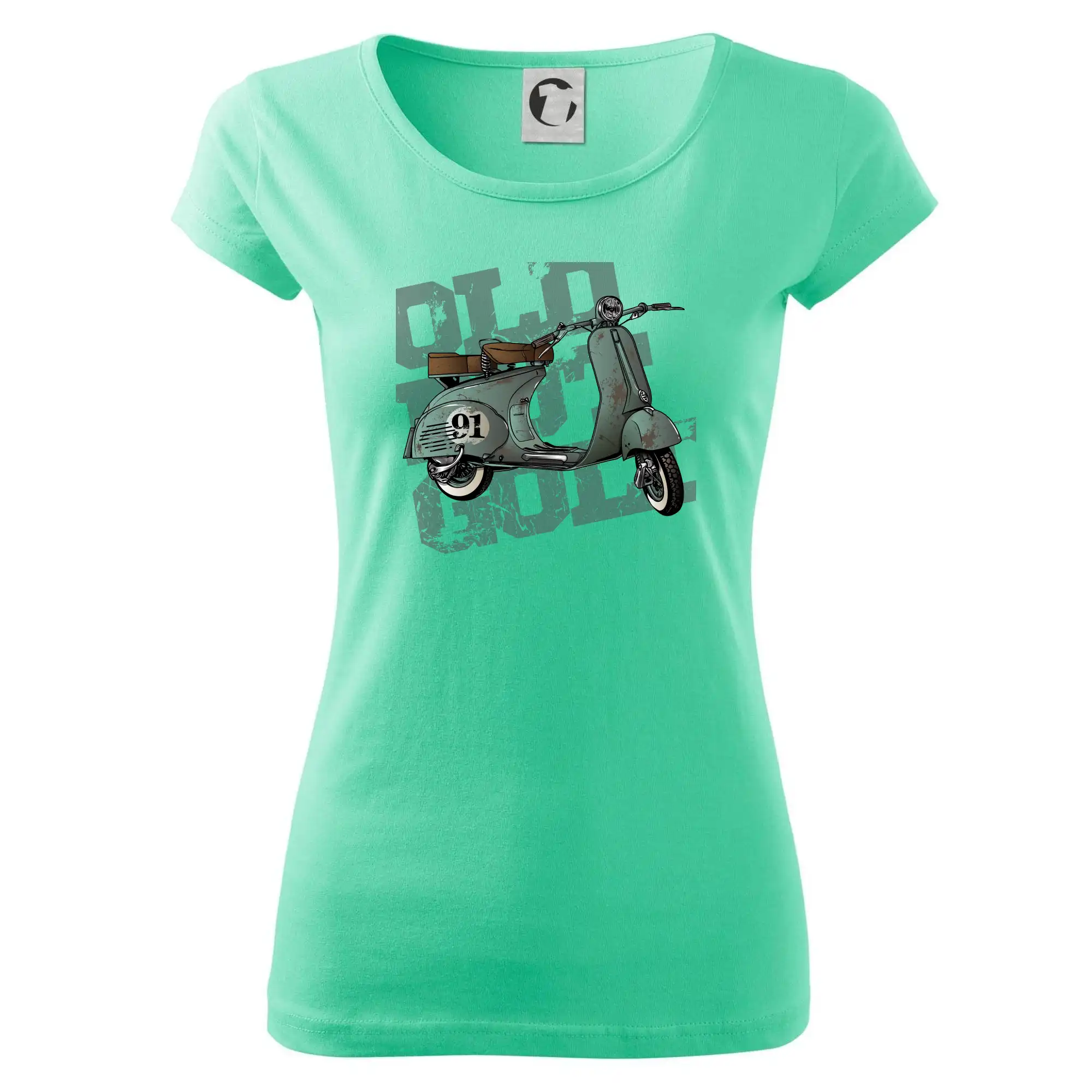 Scooter olive - Dámske tričko Pure