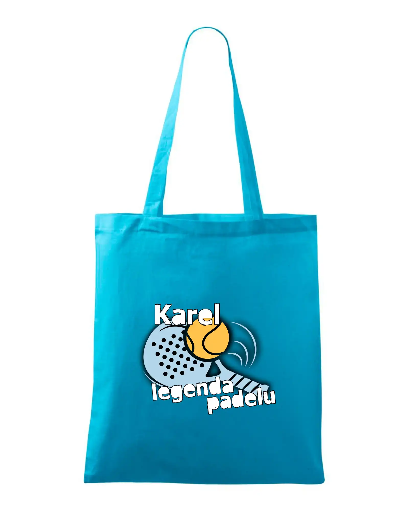 Tričká s motívmi Padel tenis - Meno legenda padelu - Taška bavlnená