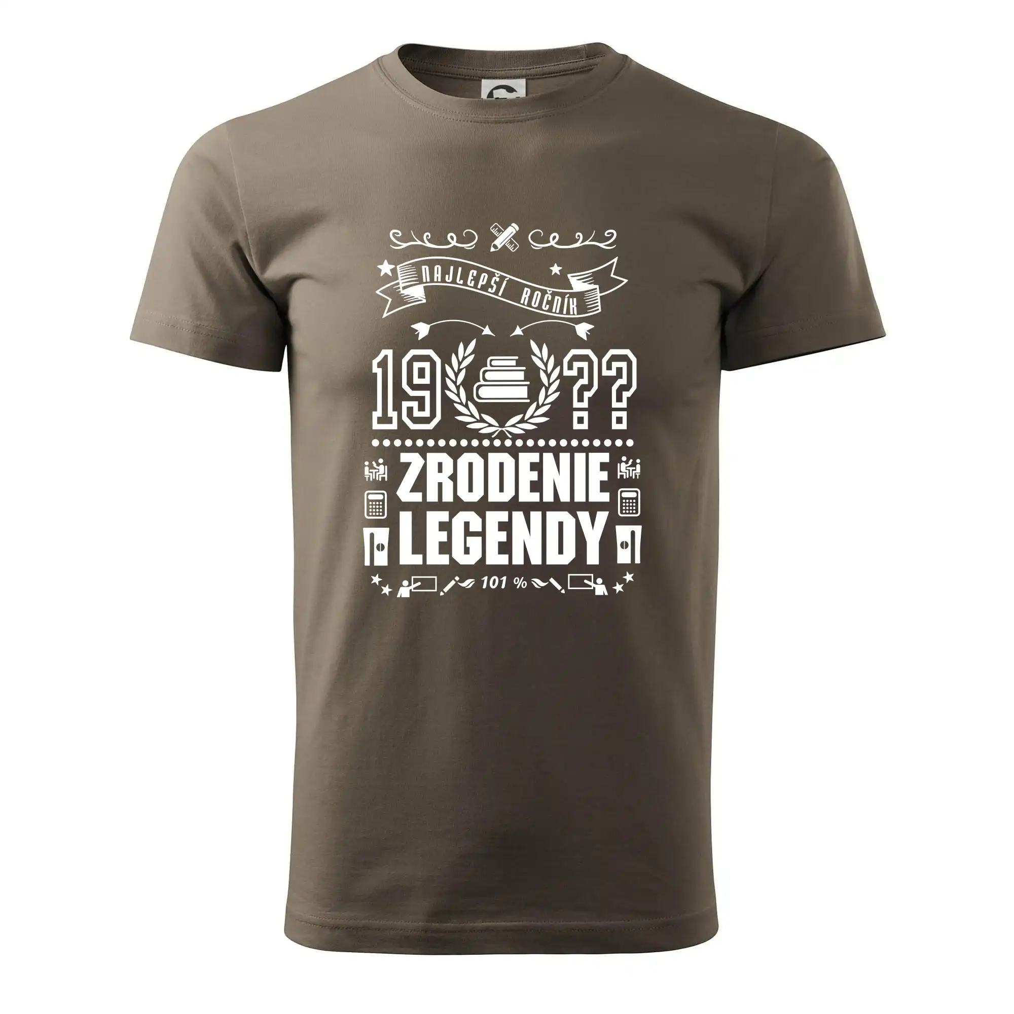 Trička Zrodenie legendy - Zrodenie legendy - pre učiteľov - Pánske tričko nižšej gramáže