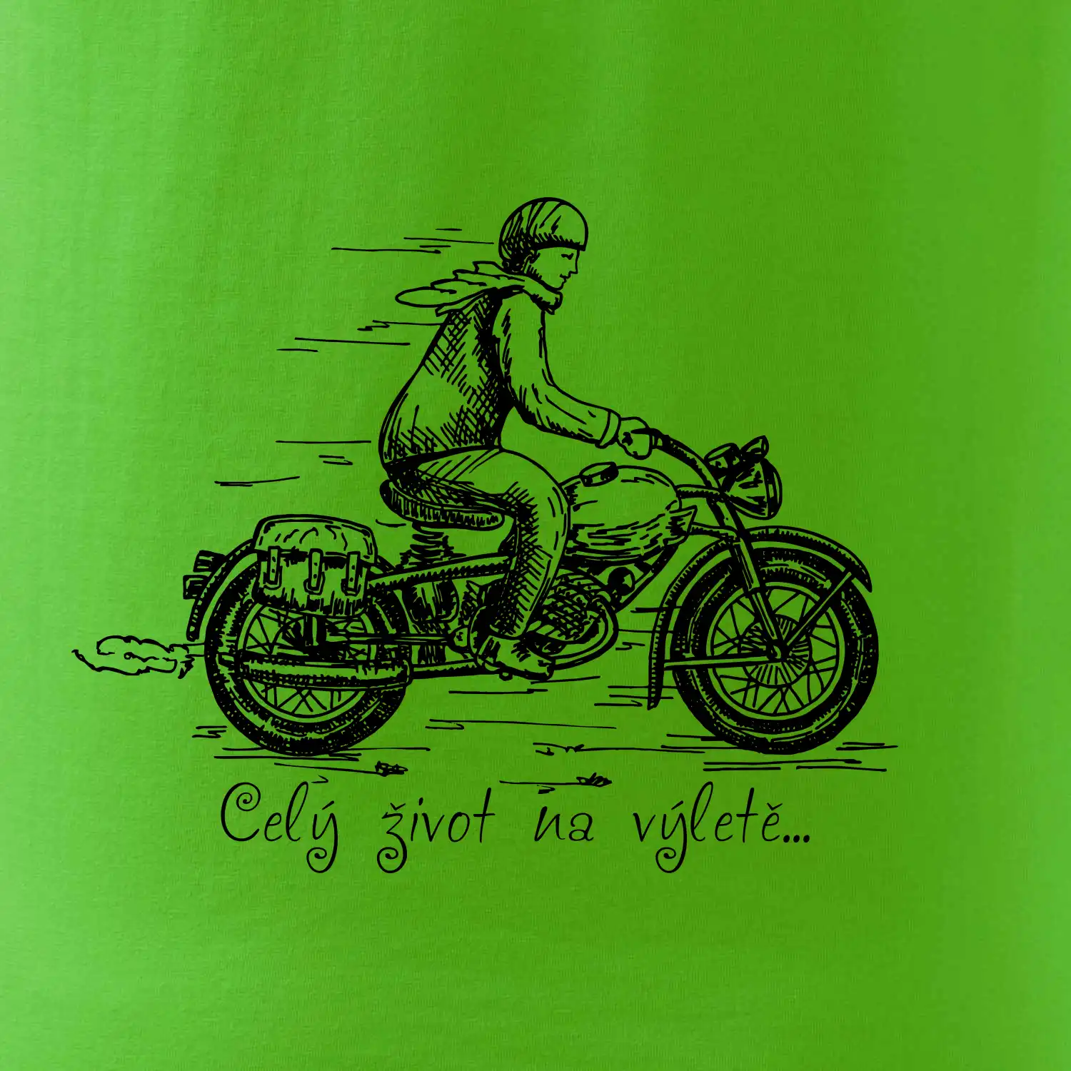 Celý život na výletě - motorka