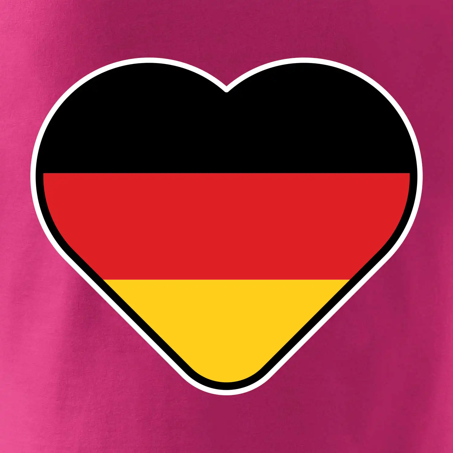 Germany love velké - Německá vlajka
