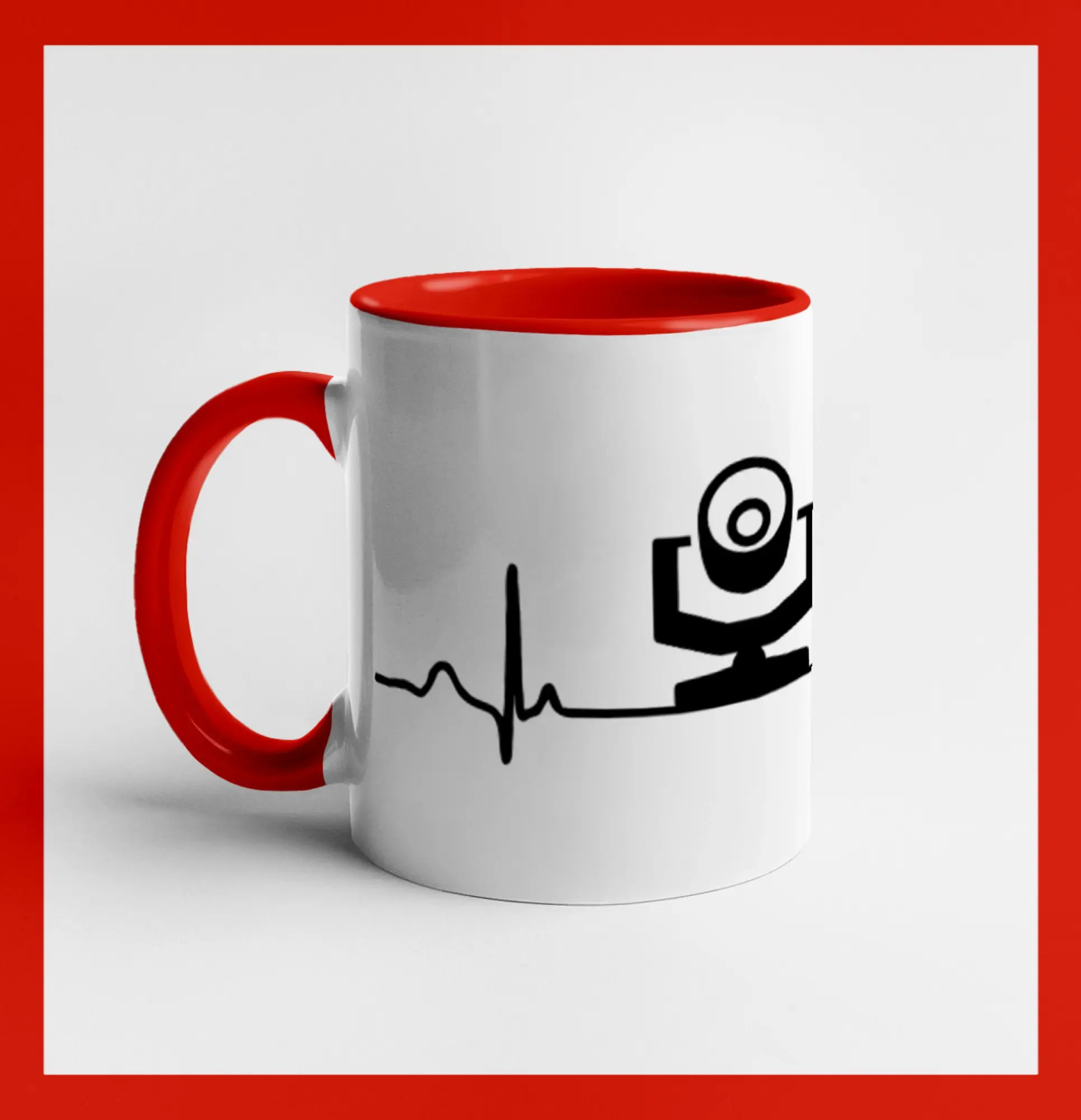 Ekg osvetľovač - robo hlava