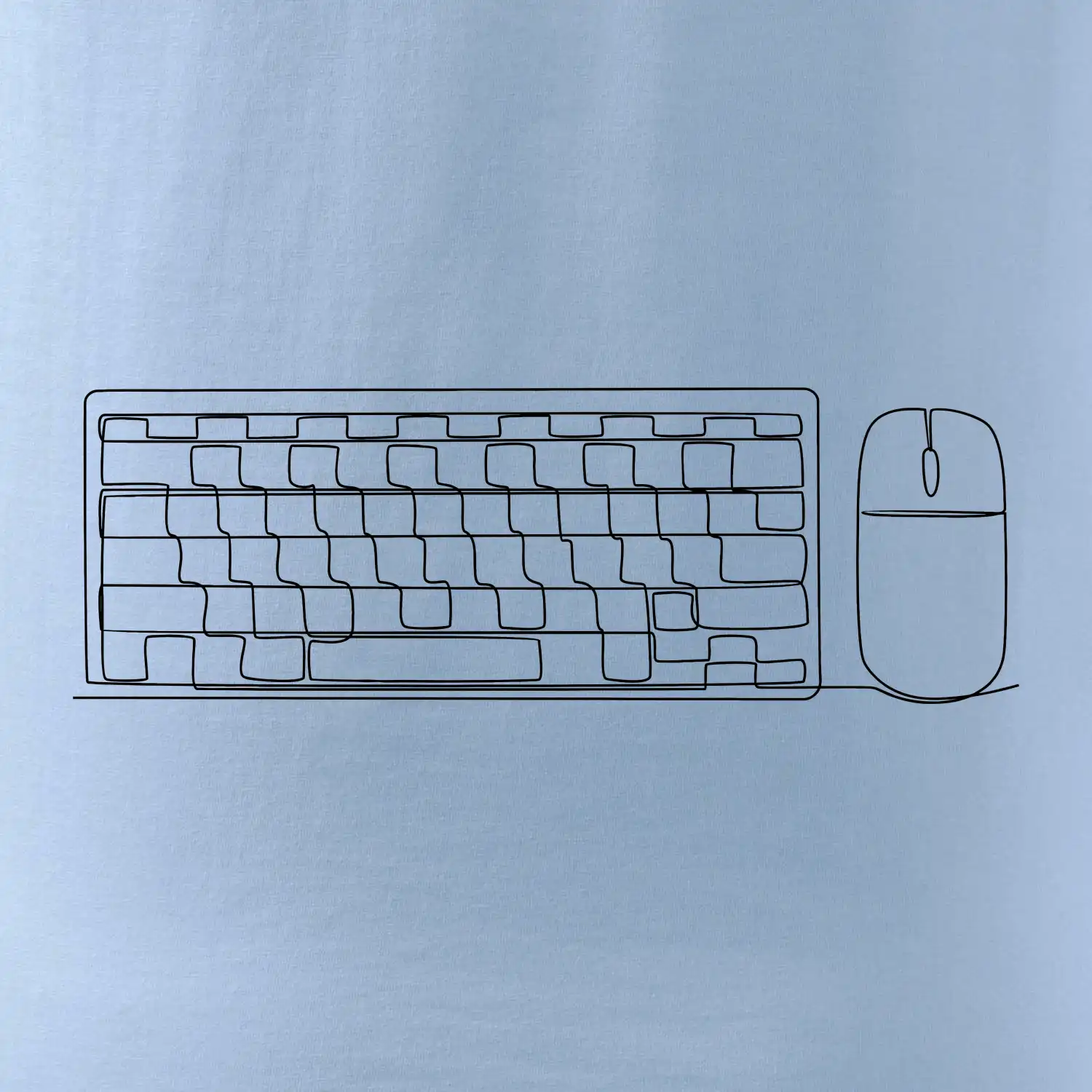 Klávesnice a myš jedním tahem