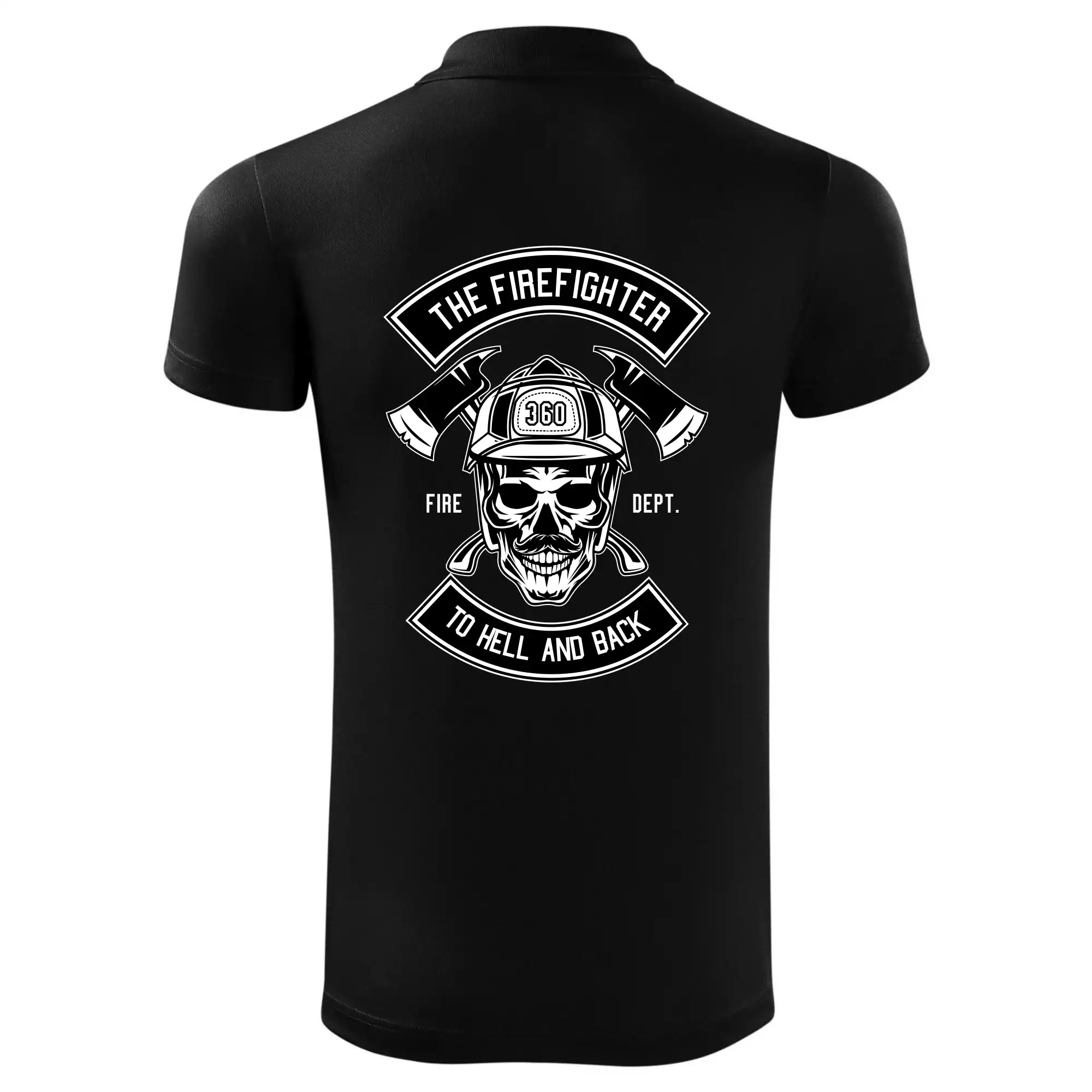 Lebka hasič do pekla a zpátky