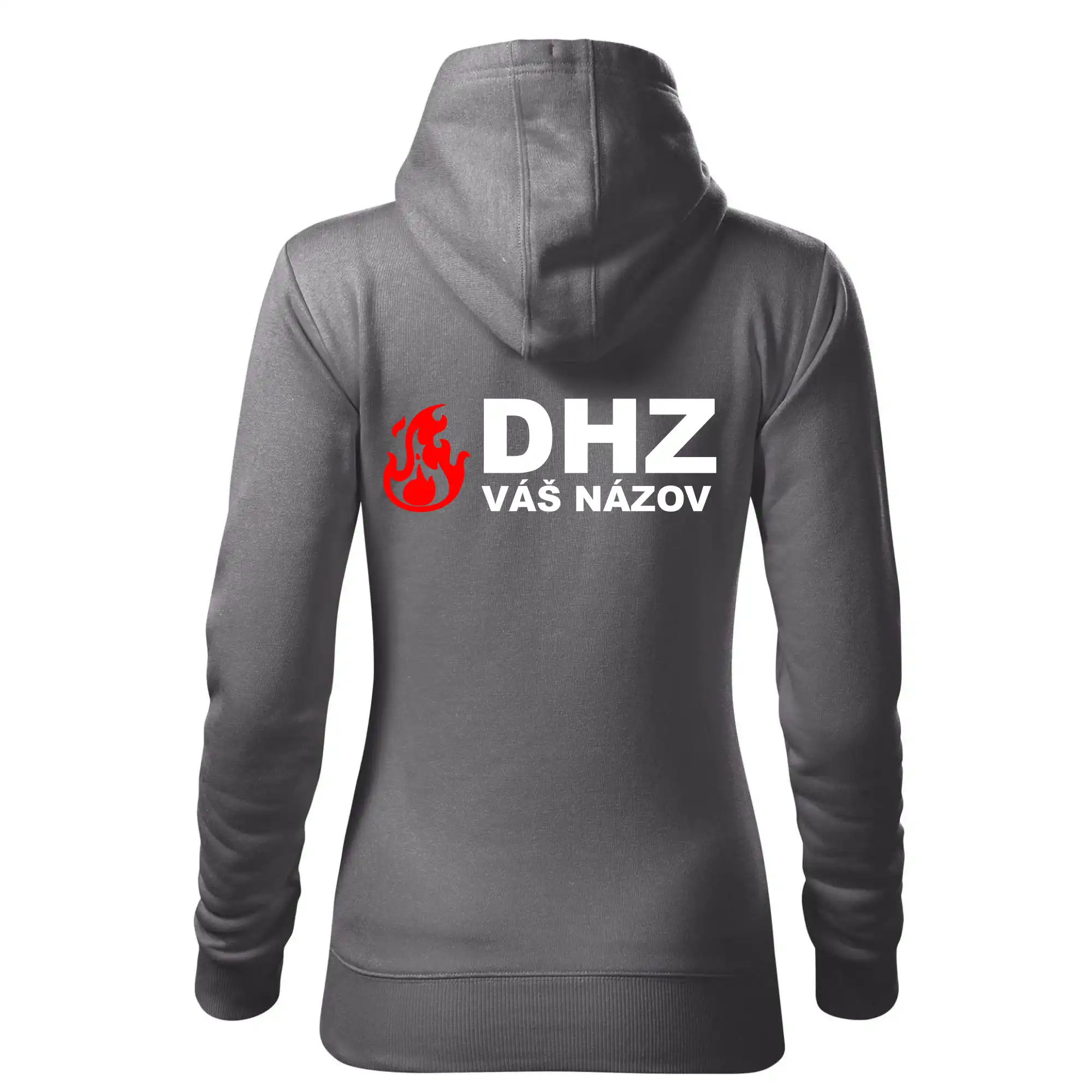 DHZ (oheň, názov sboru - vlastný nápis)
