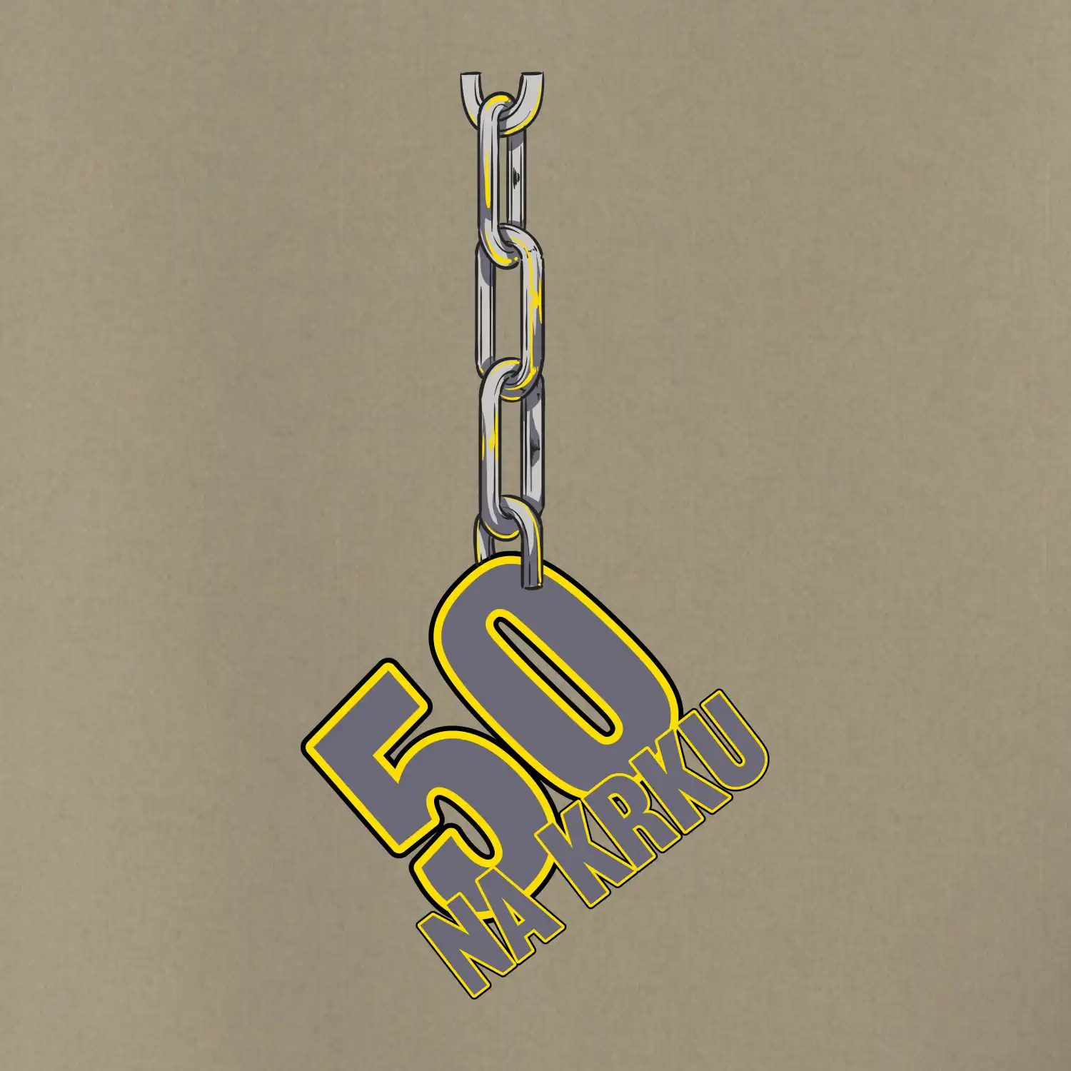 50 let na krku řetěz