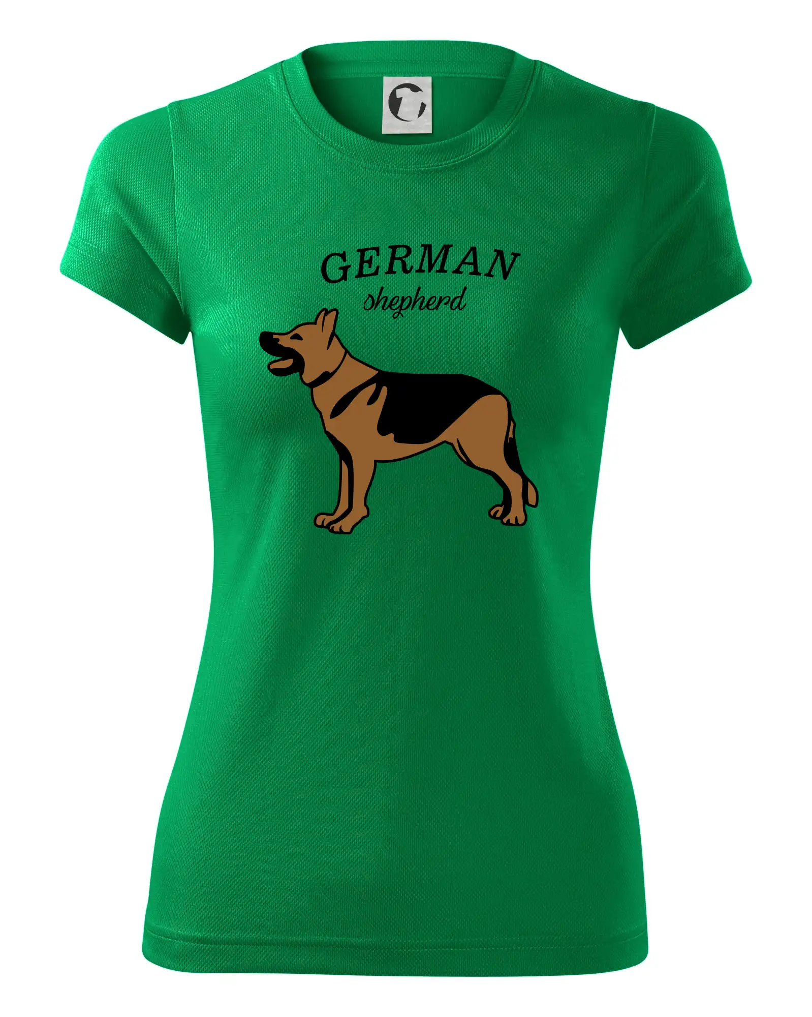 Německý ovčák - hnědý s nápisem