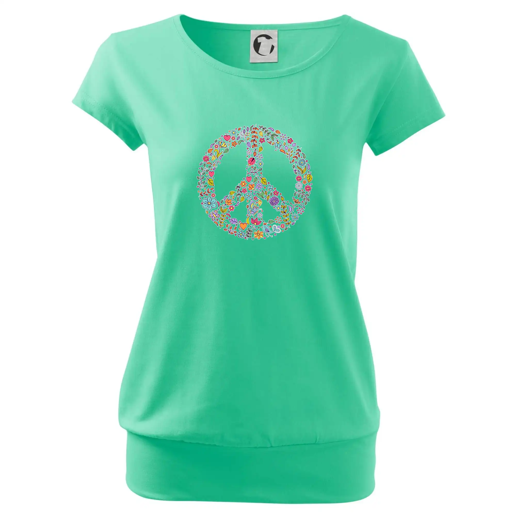 Peace symbol lístečky