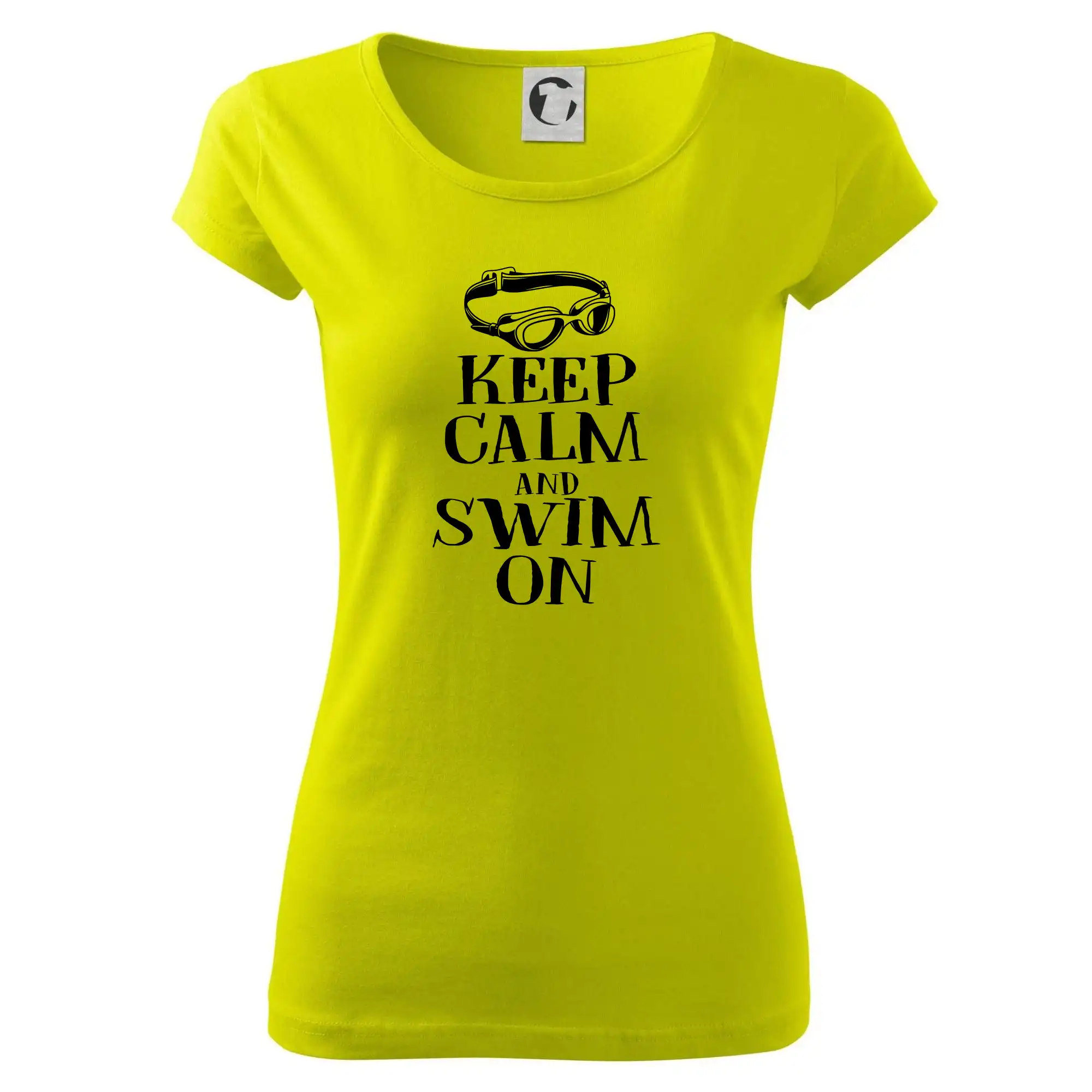 Keep calm and swim on