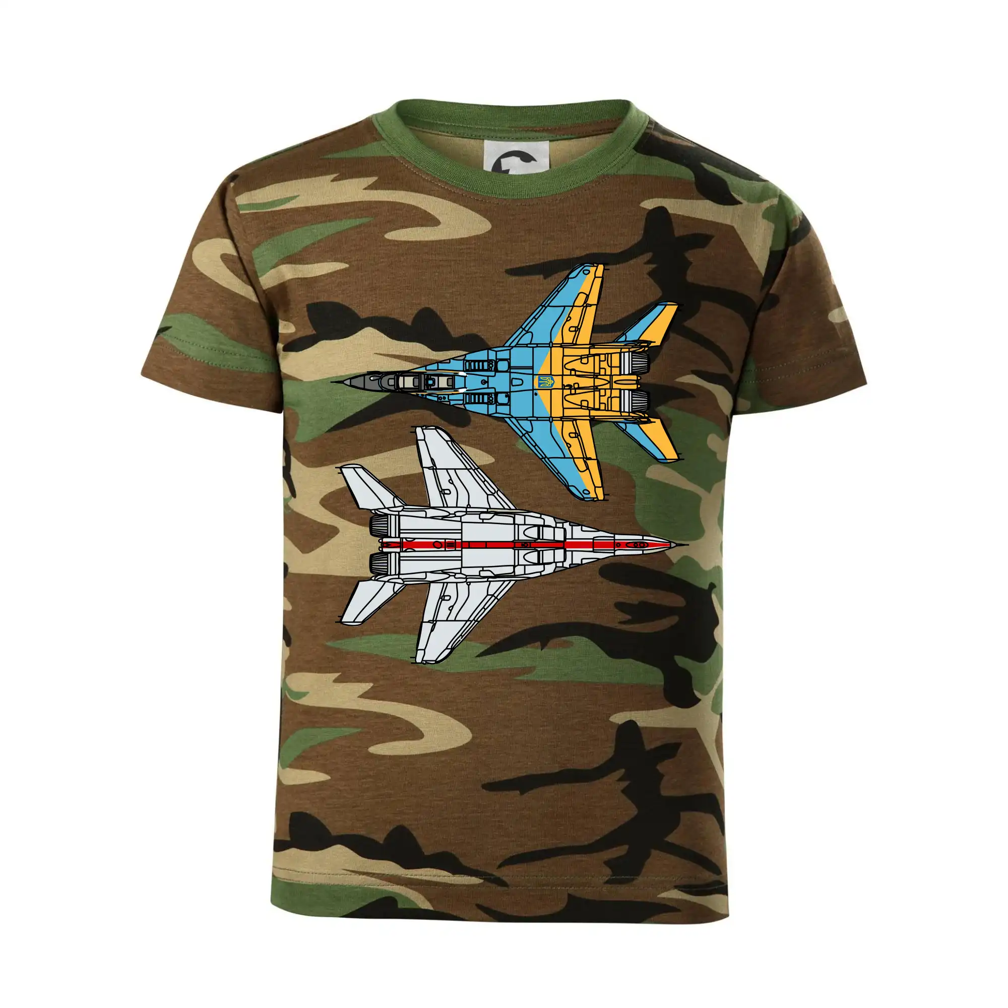 Mig 29 Fulcrum ze spoda a ze zhora