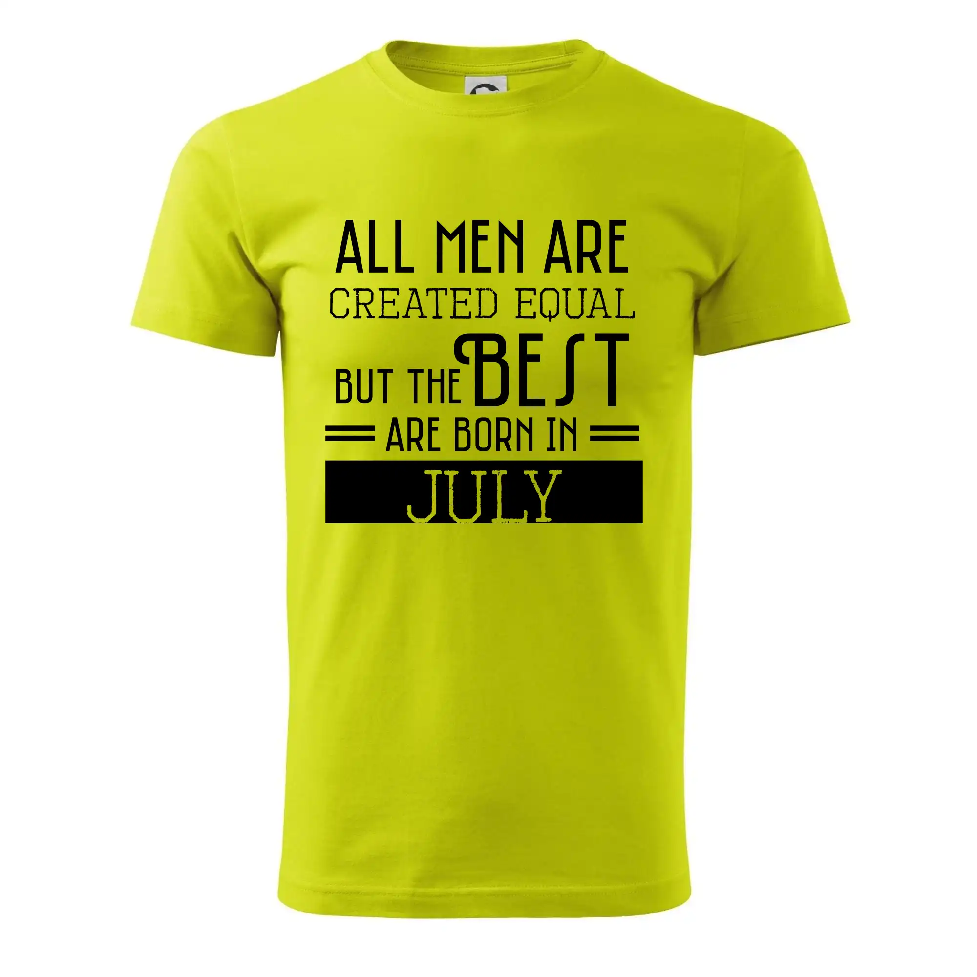 All men are created equal july