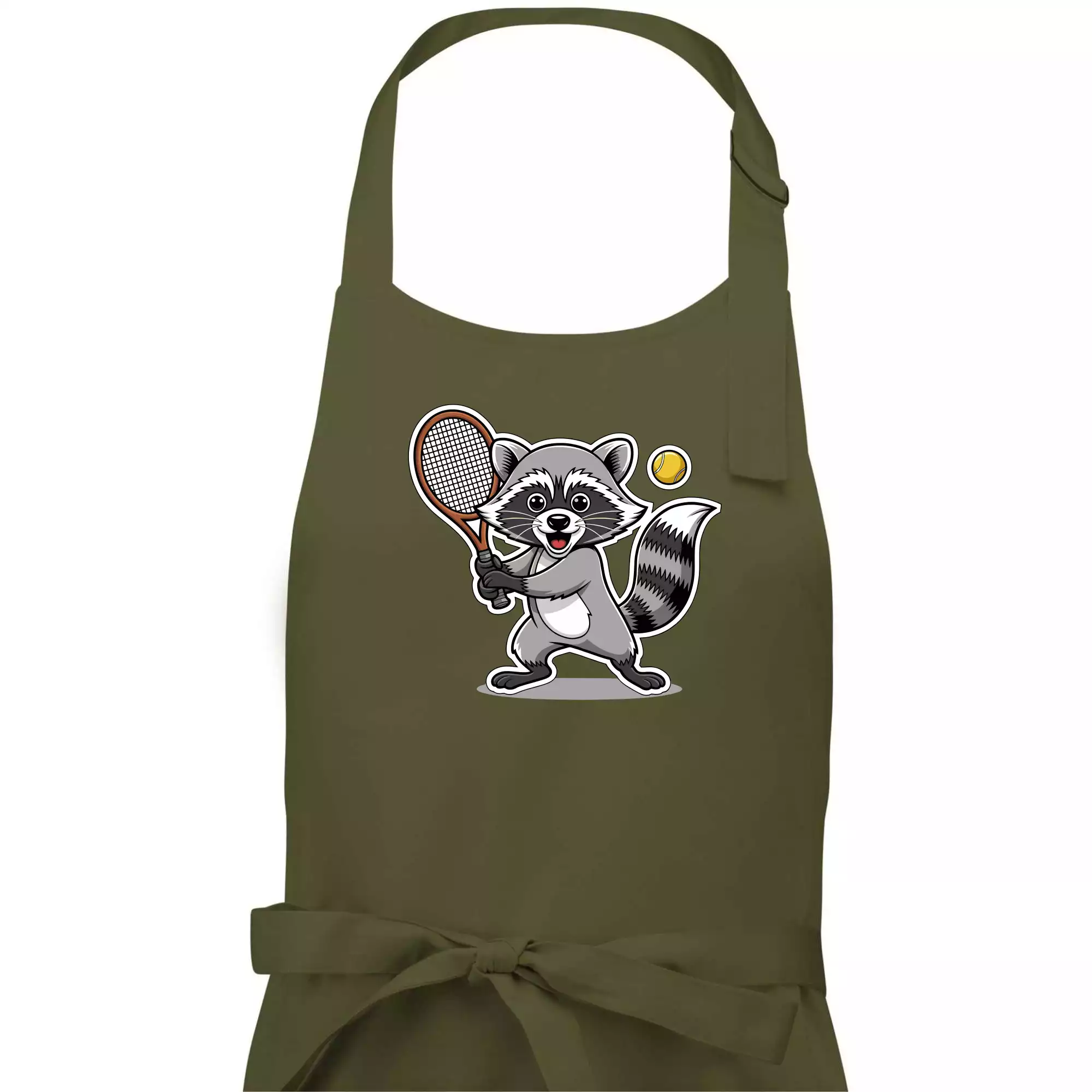 Mýval hraje tenis kreslený