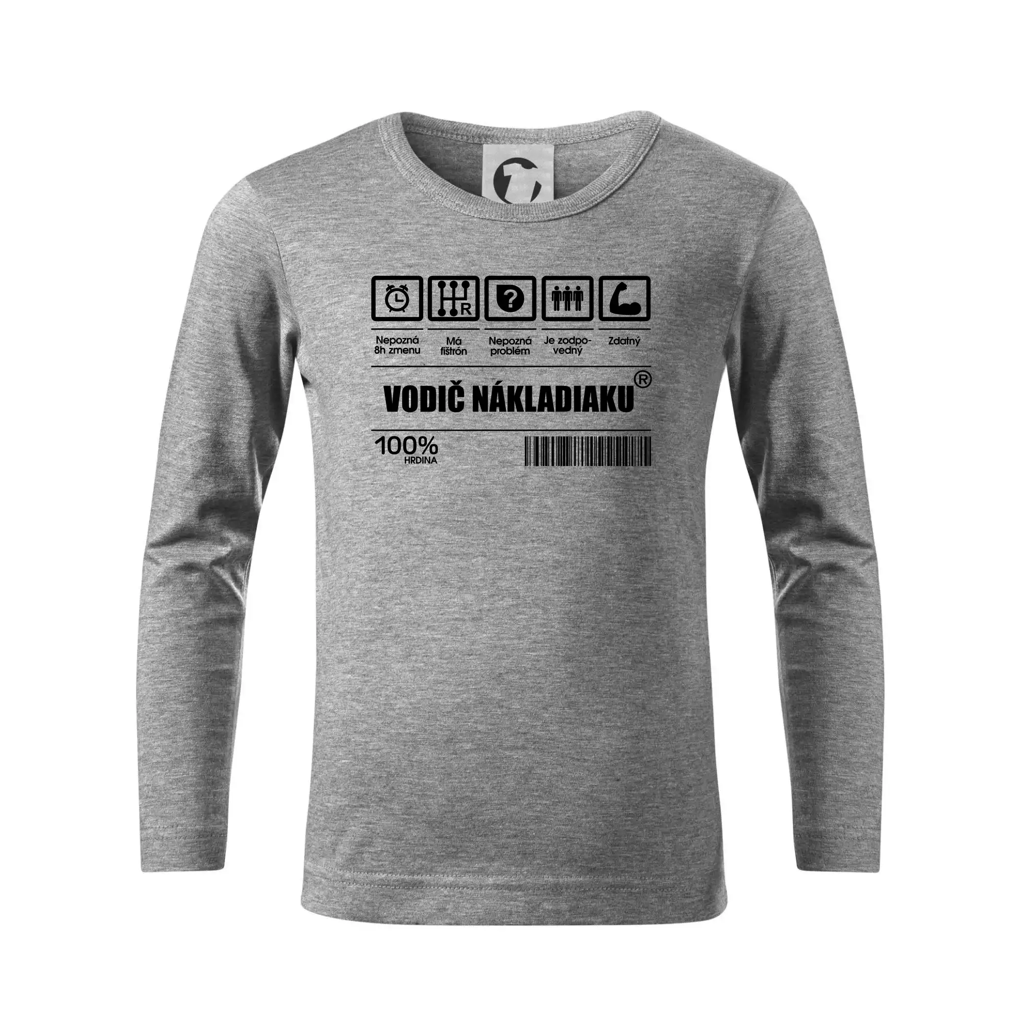 Čiarový kód - Vodič nákladiaku