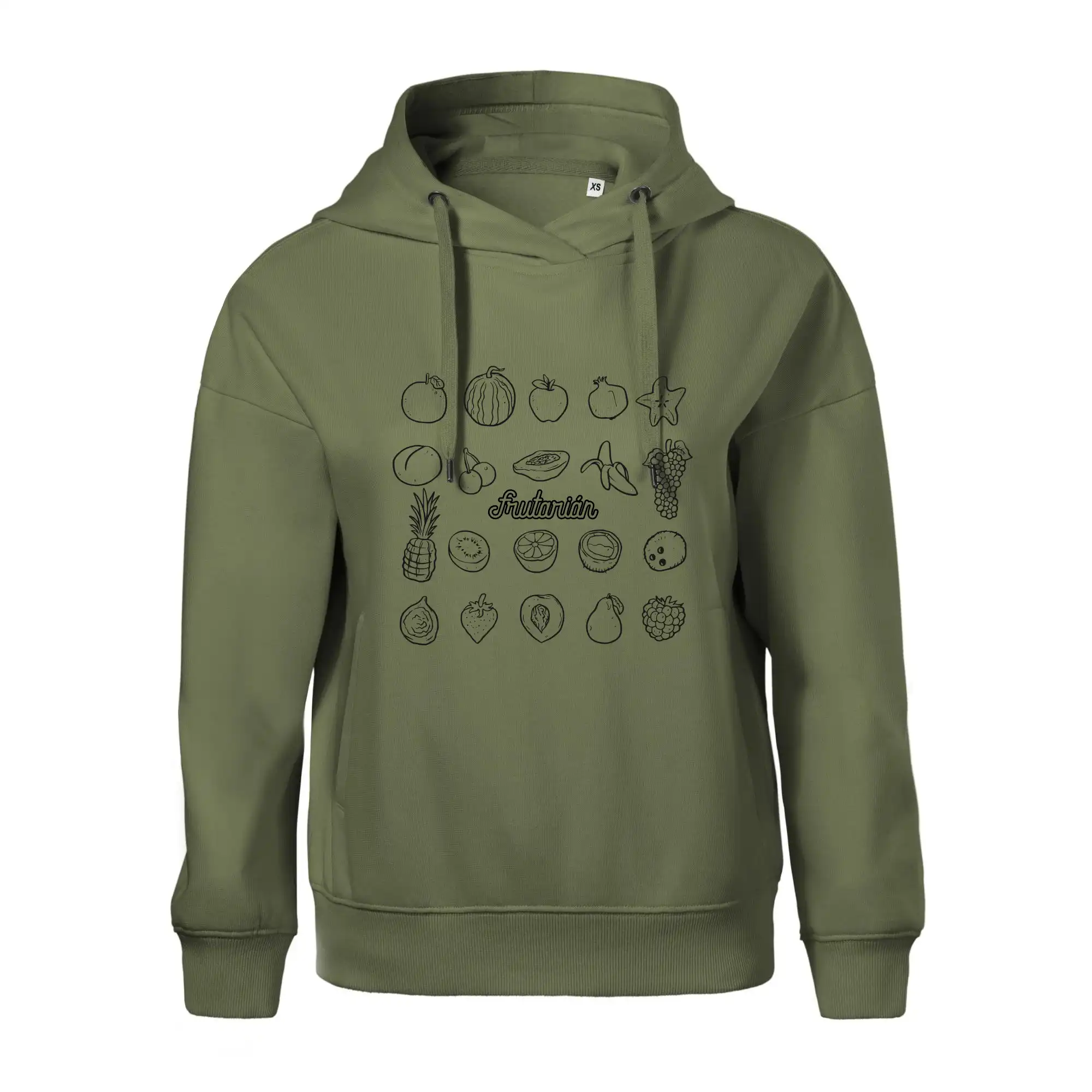 Frutarián ovoce ve čtverci