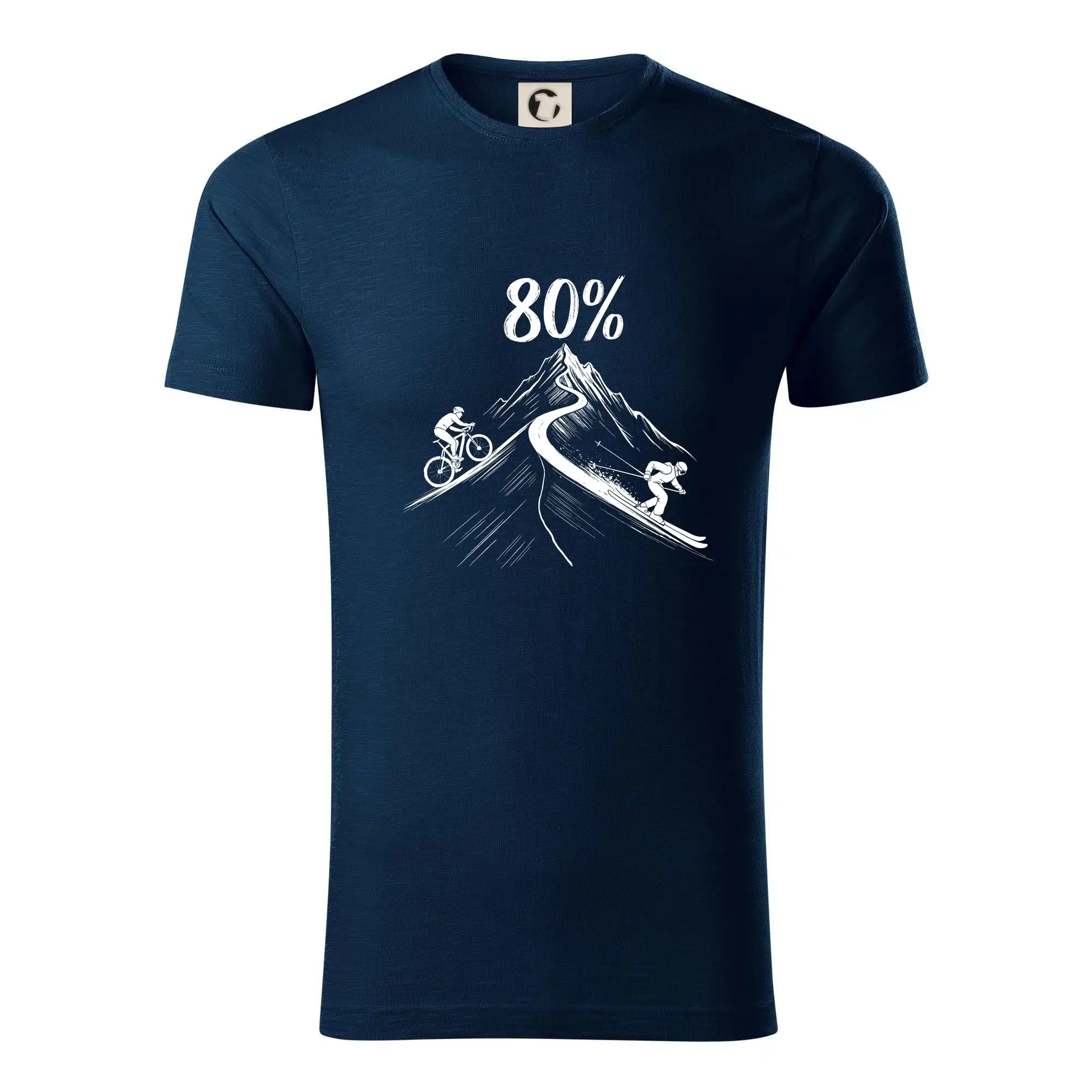 Narozeniny cyklista a lyžař 80