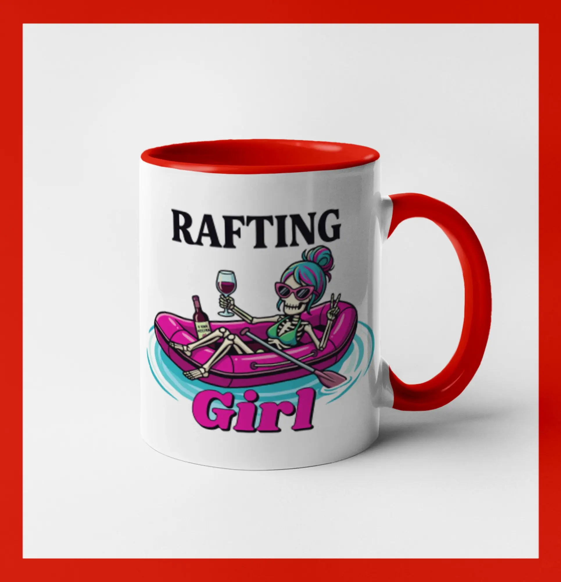 Rafting girl