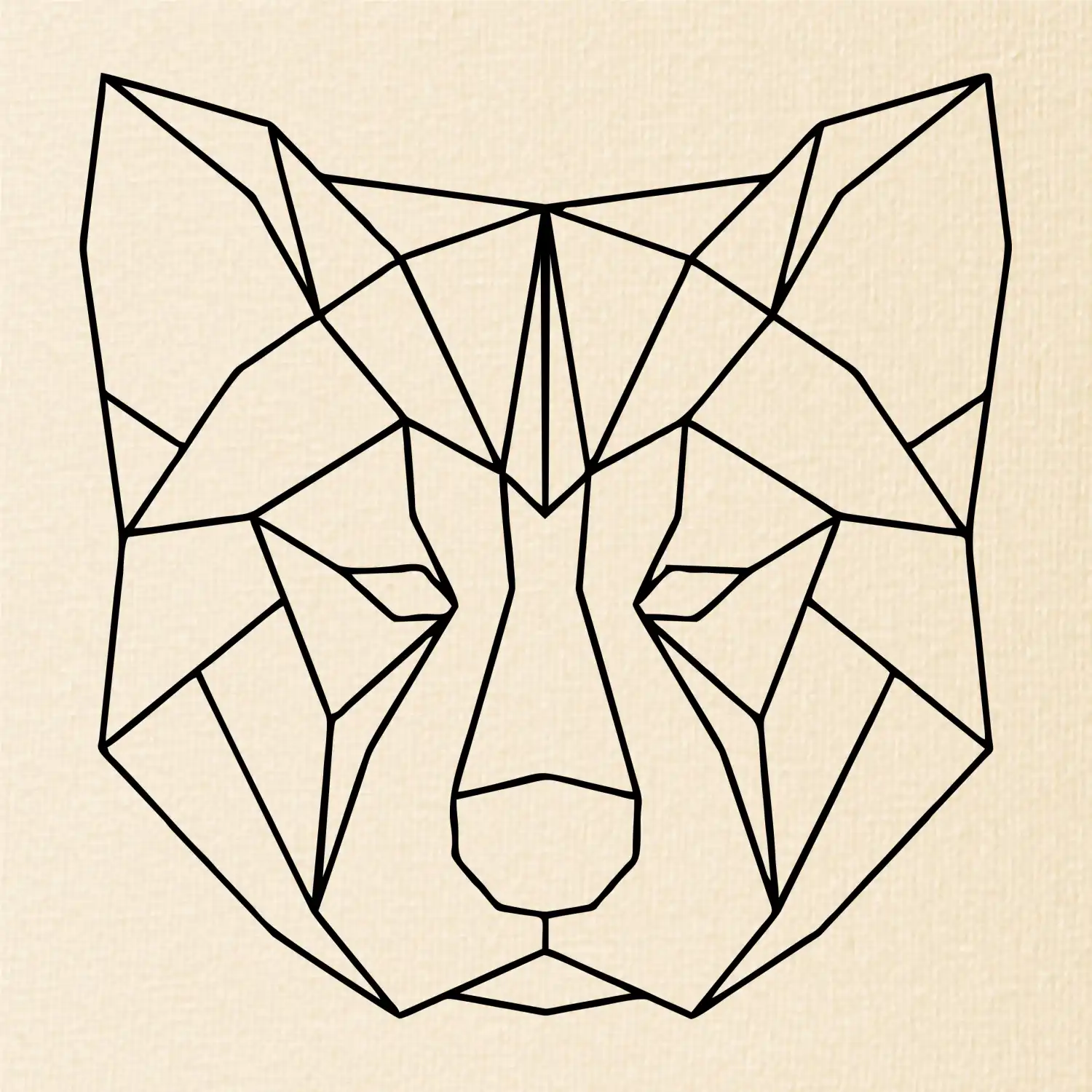 Akita Inu - Geometrie