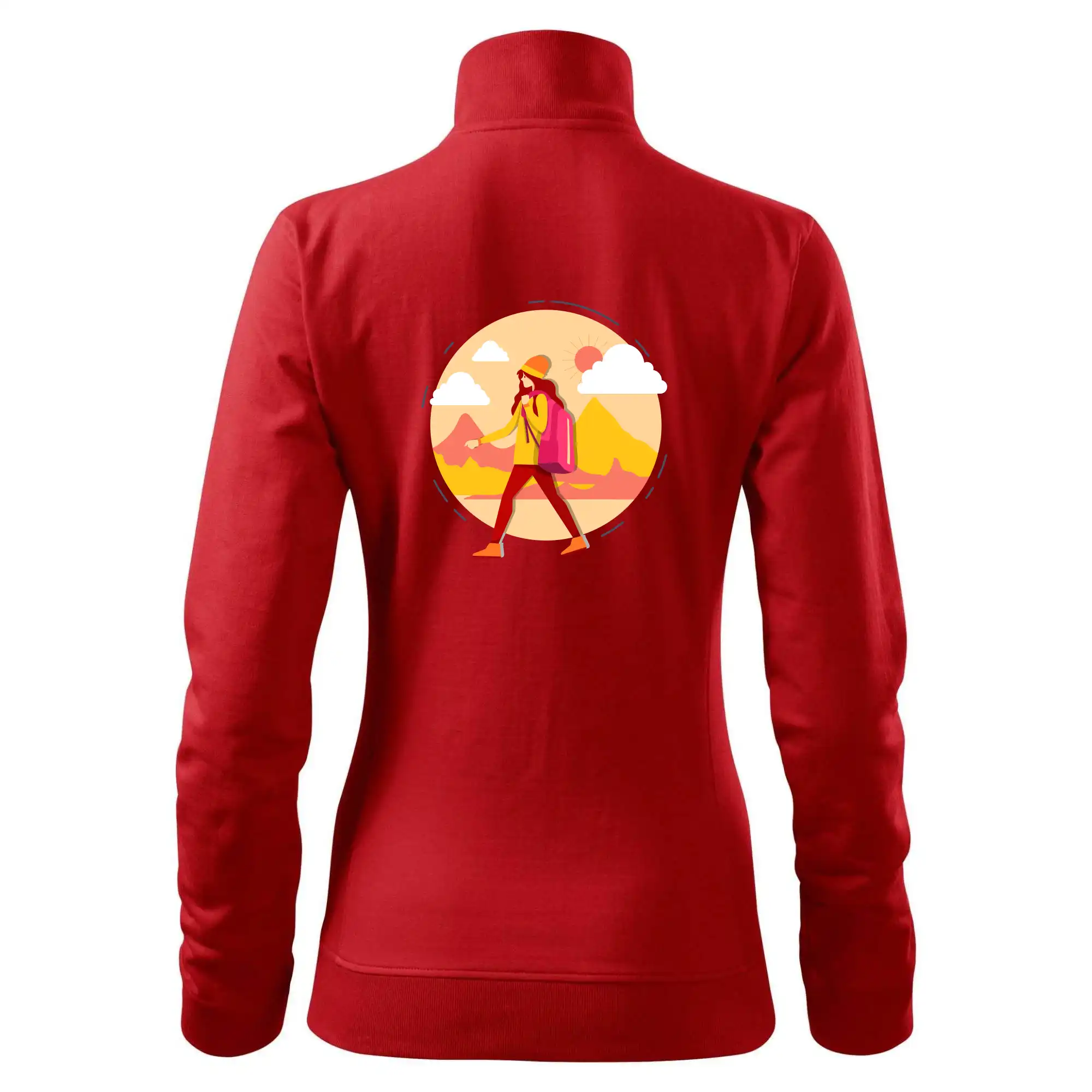 Barevný párový motiv na hory