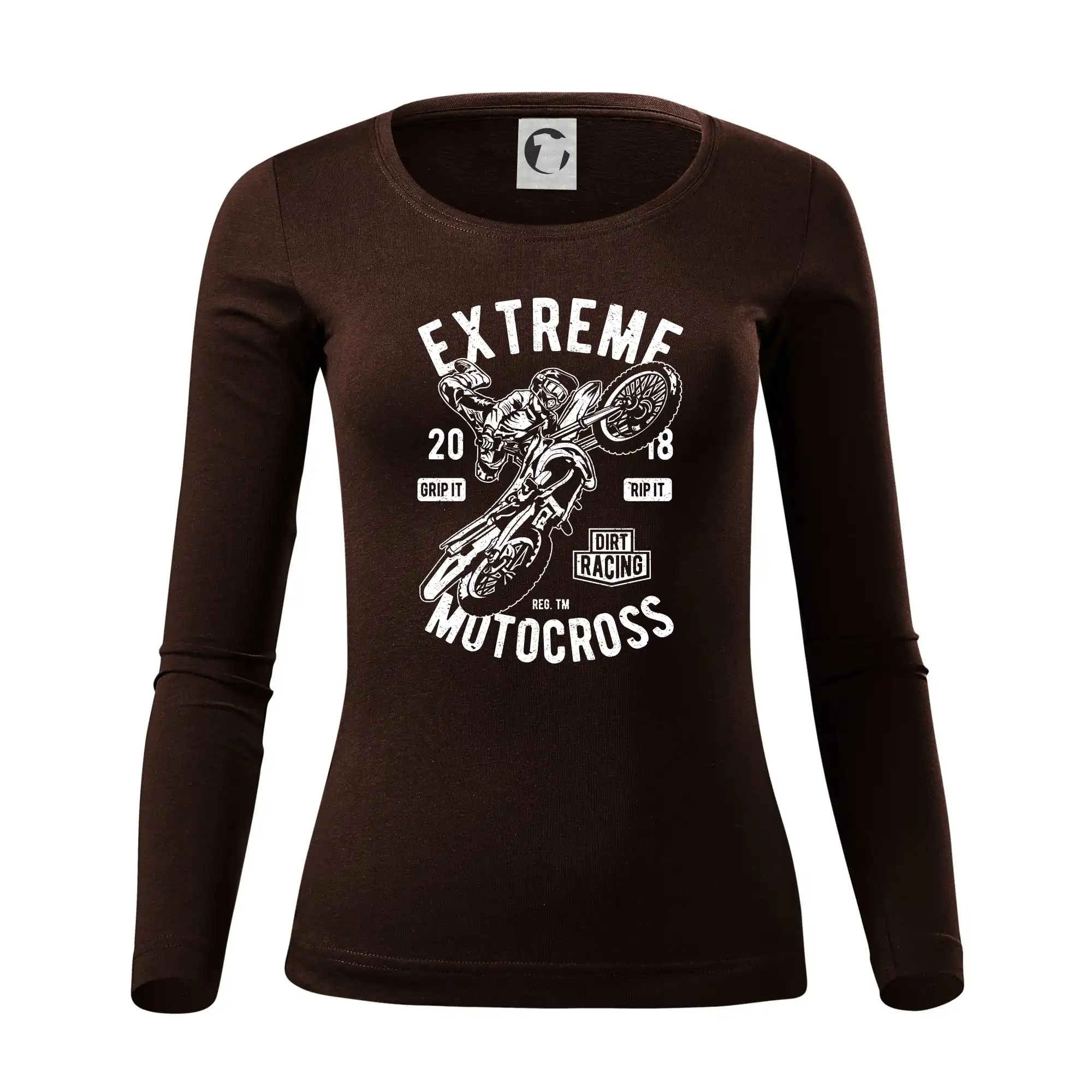 Motocross tričká - Extreme Motocross - Dámske tričko FIT-T LS - zužené