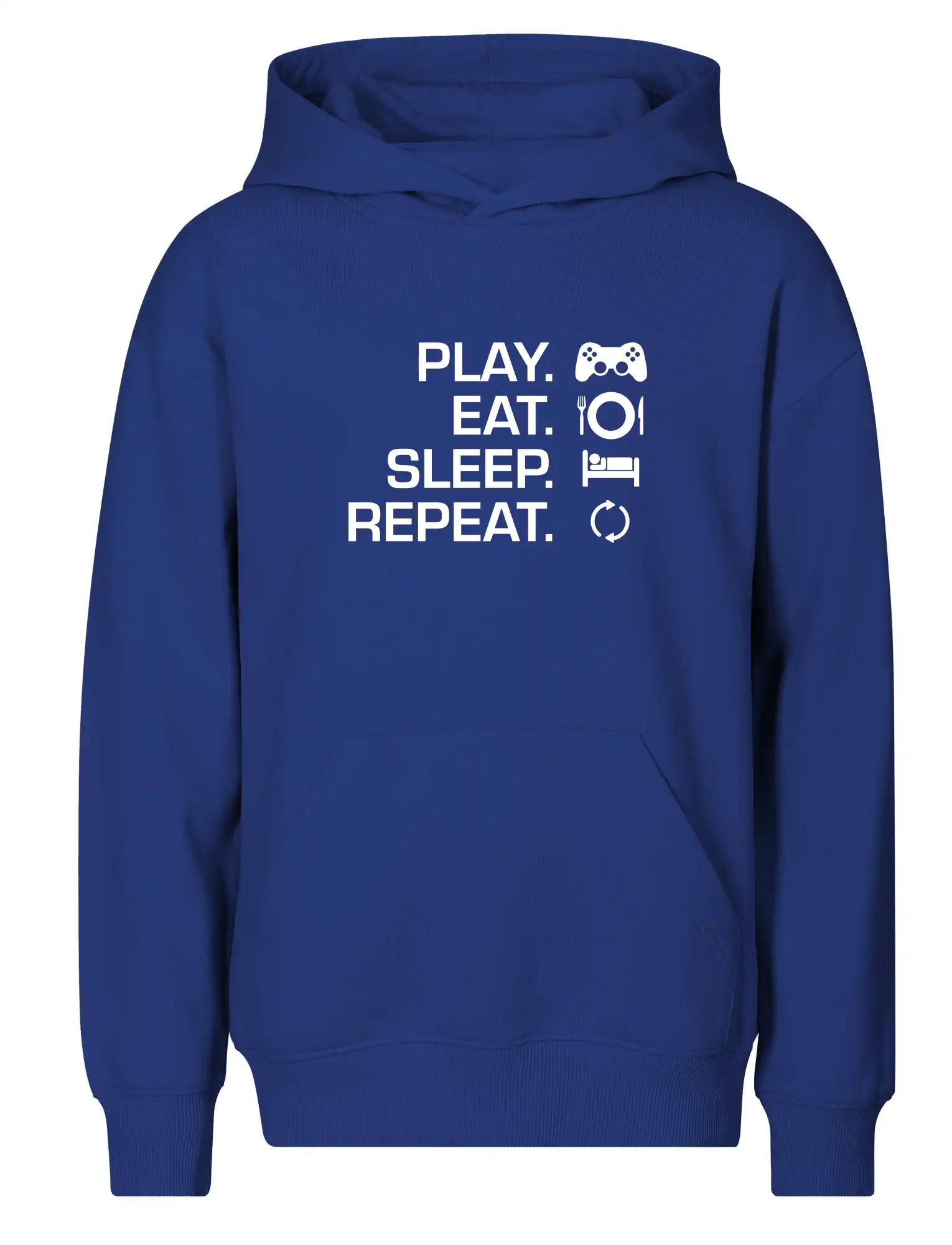 Eat sleep repeat - Play Eat Sleep Repeat game - Detská mikina - Chill