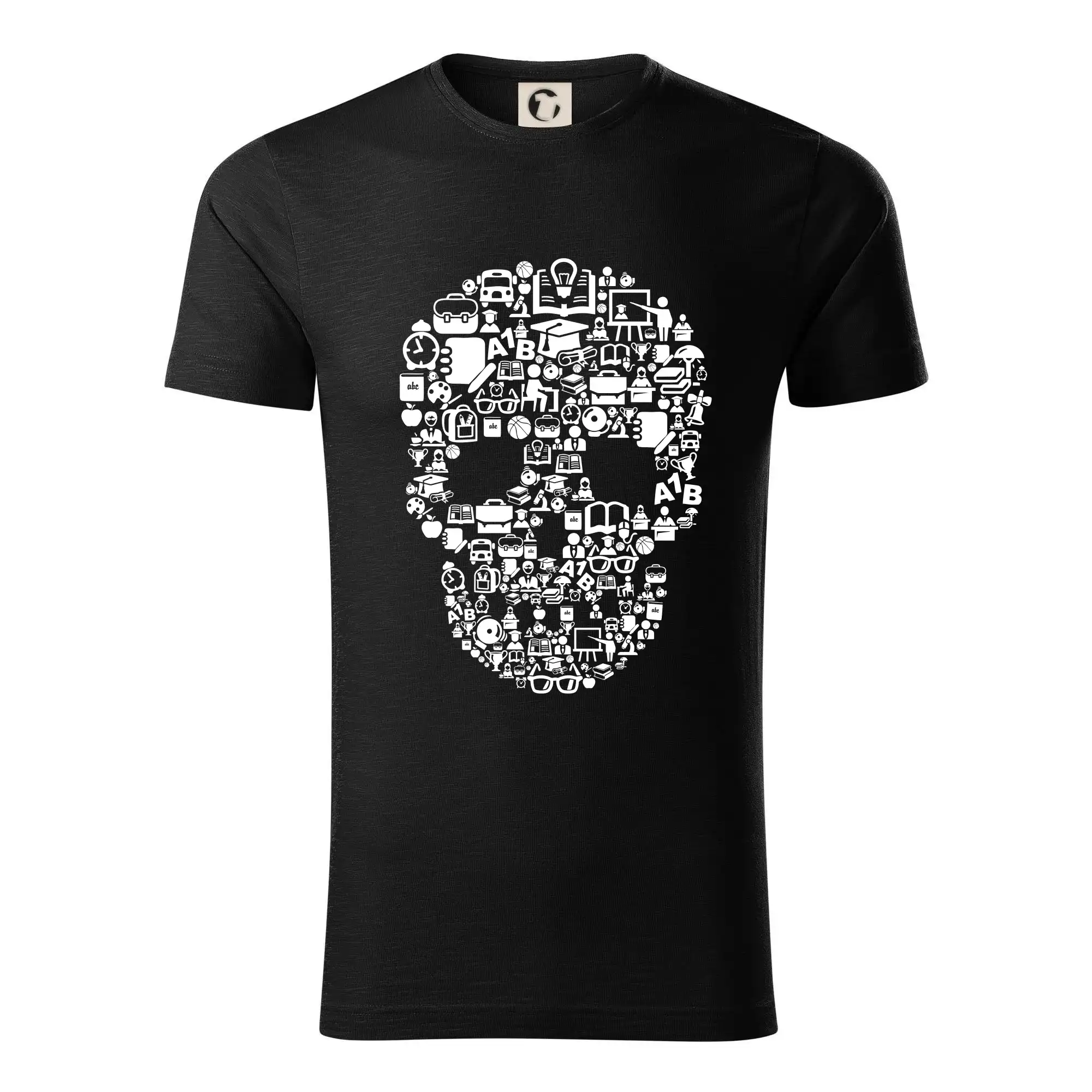 Ďalšie tričká pre školákov - Dead  School - school icons - Tričko z organickej bavlny