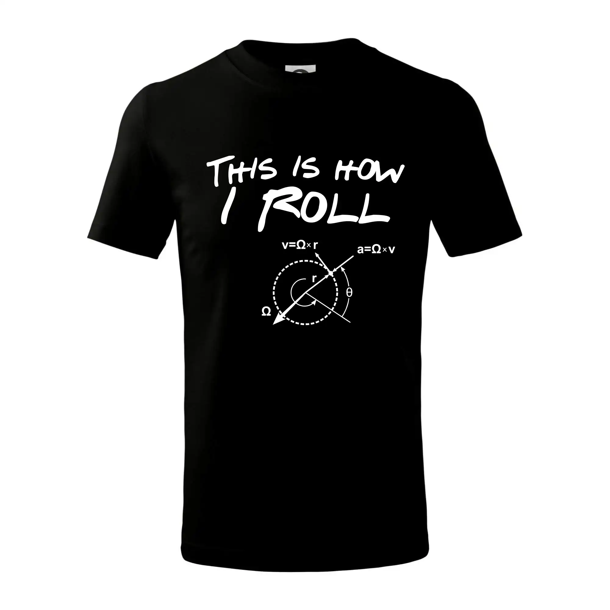 Vtipné tričká pre matematiky - This is how I roll - Tričko detské bavlnené