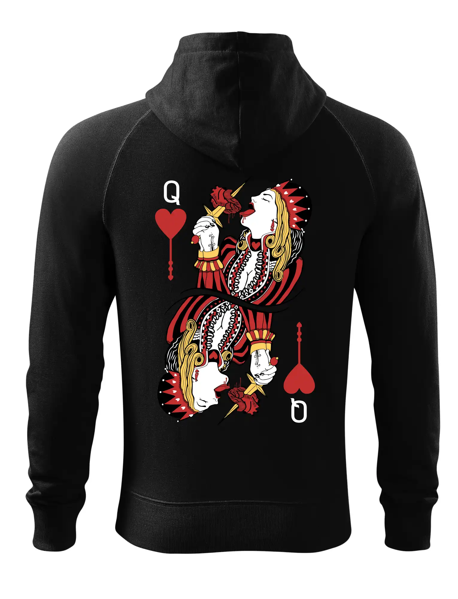 Srdcová Kráľovná kreslená (Pecka Design)