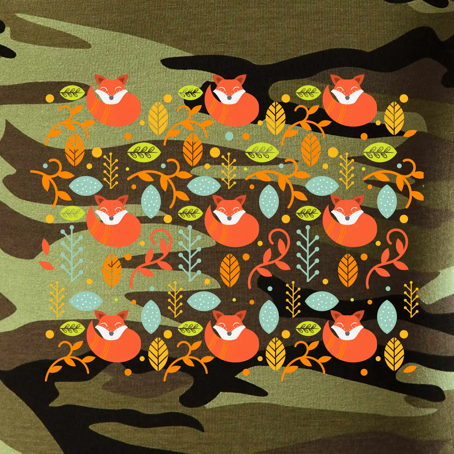 Folklor - devět lišek