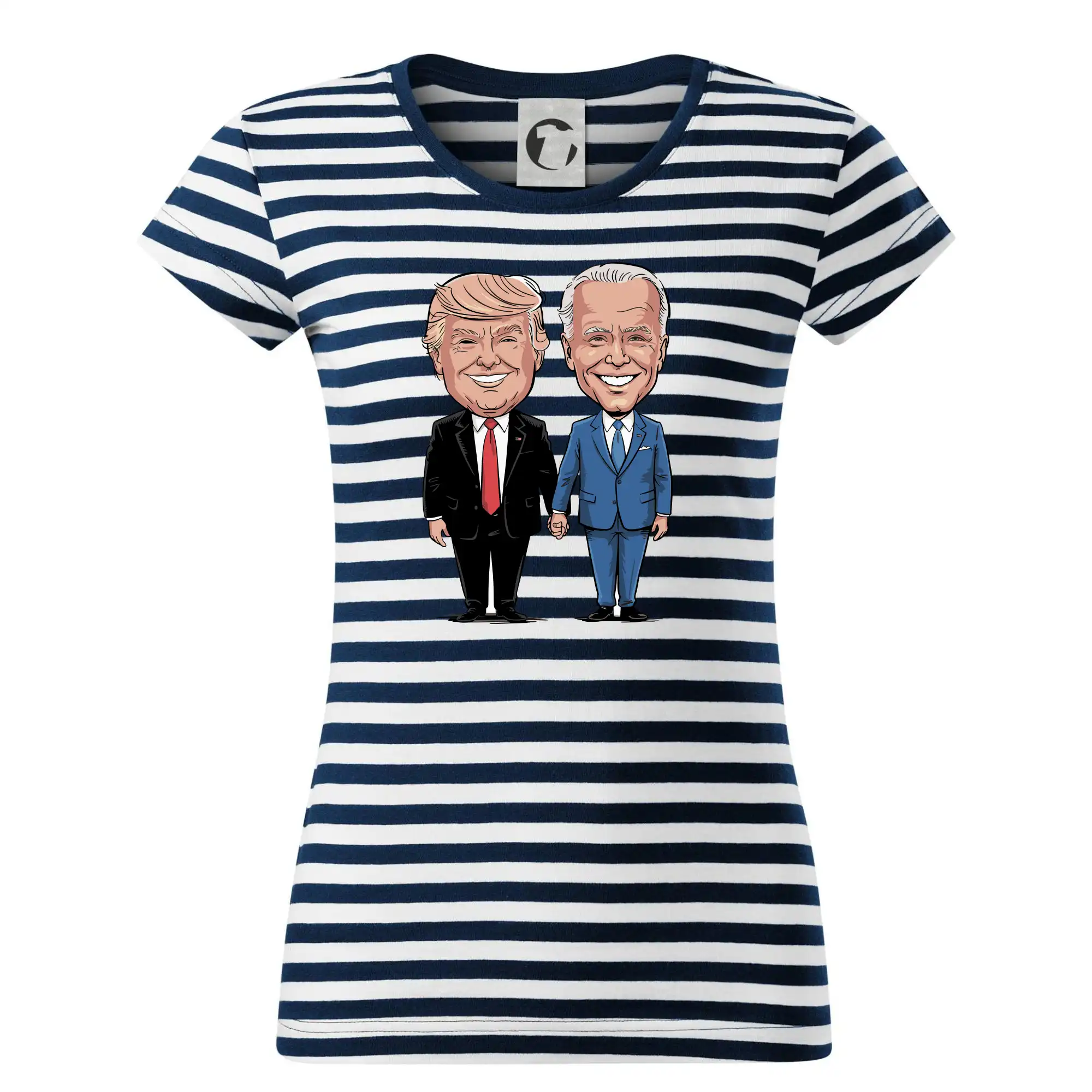 Politické tričká - Trump a Biden - veľký kamaráti - Tričko na vodu