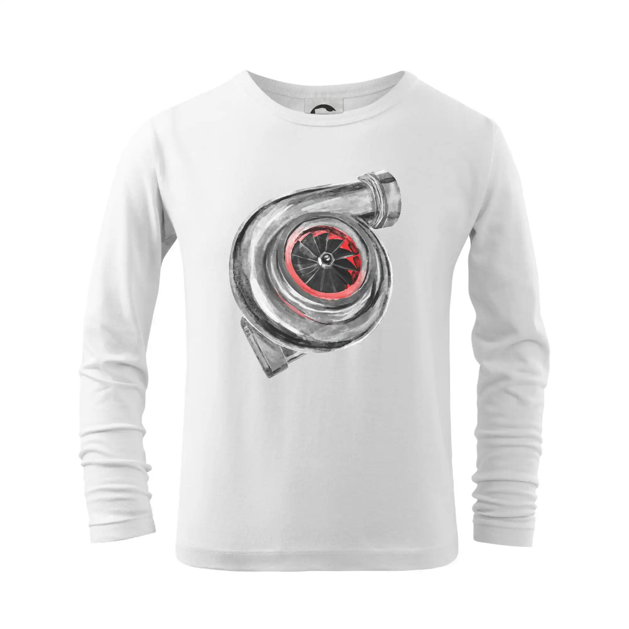 Auto tričká - Turbo olejomaľba - Tričko detské Long Sleeve