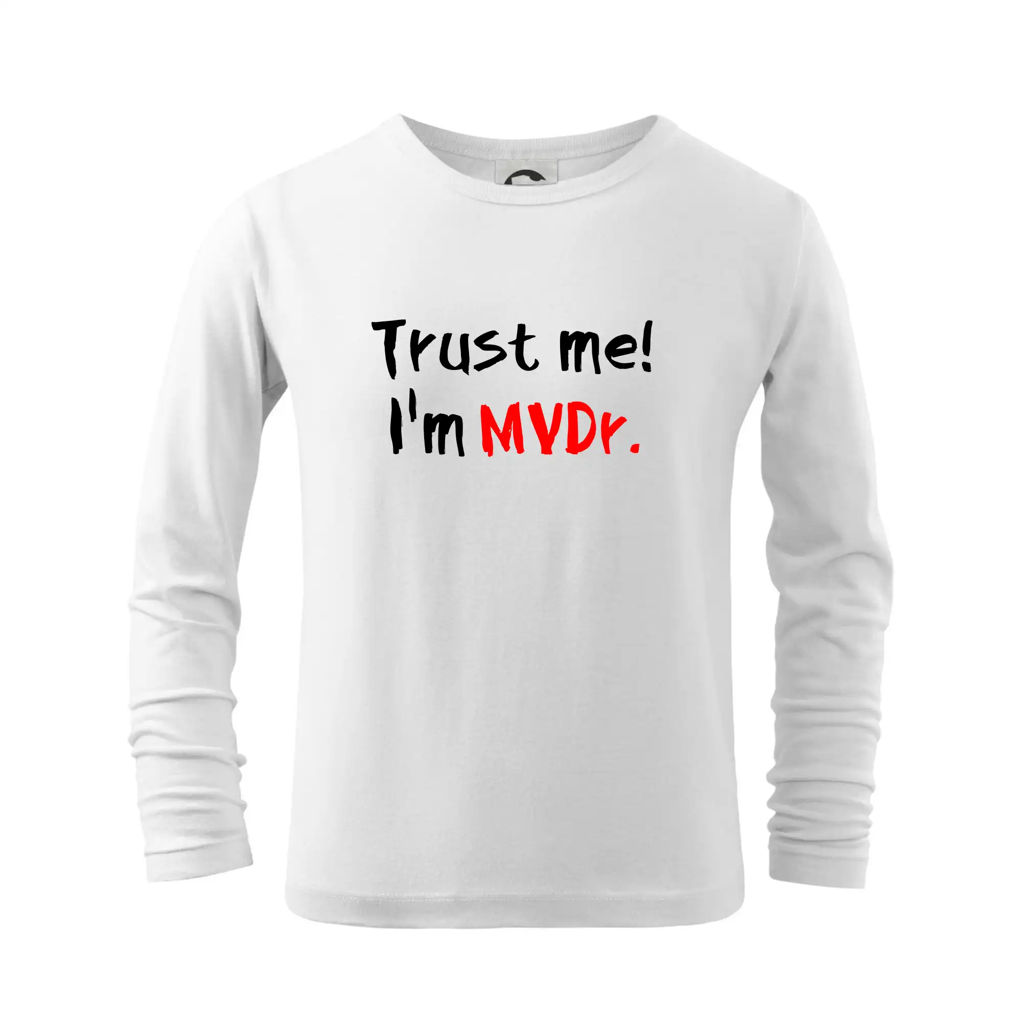 Tričká na ukončenie štúdia - Trust me I´m  MVDr. / Ver mi som MVDr. - Tričko detské Long Sleeve