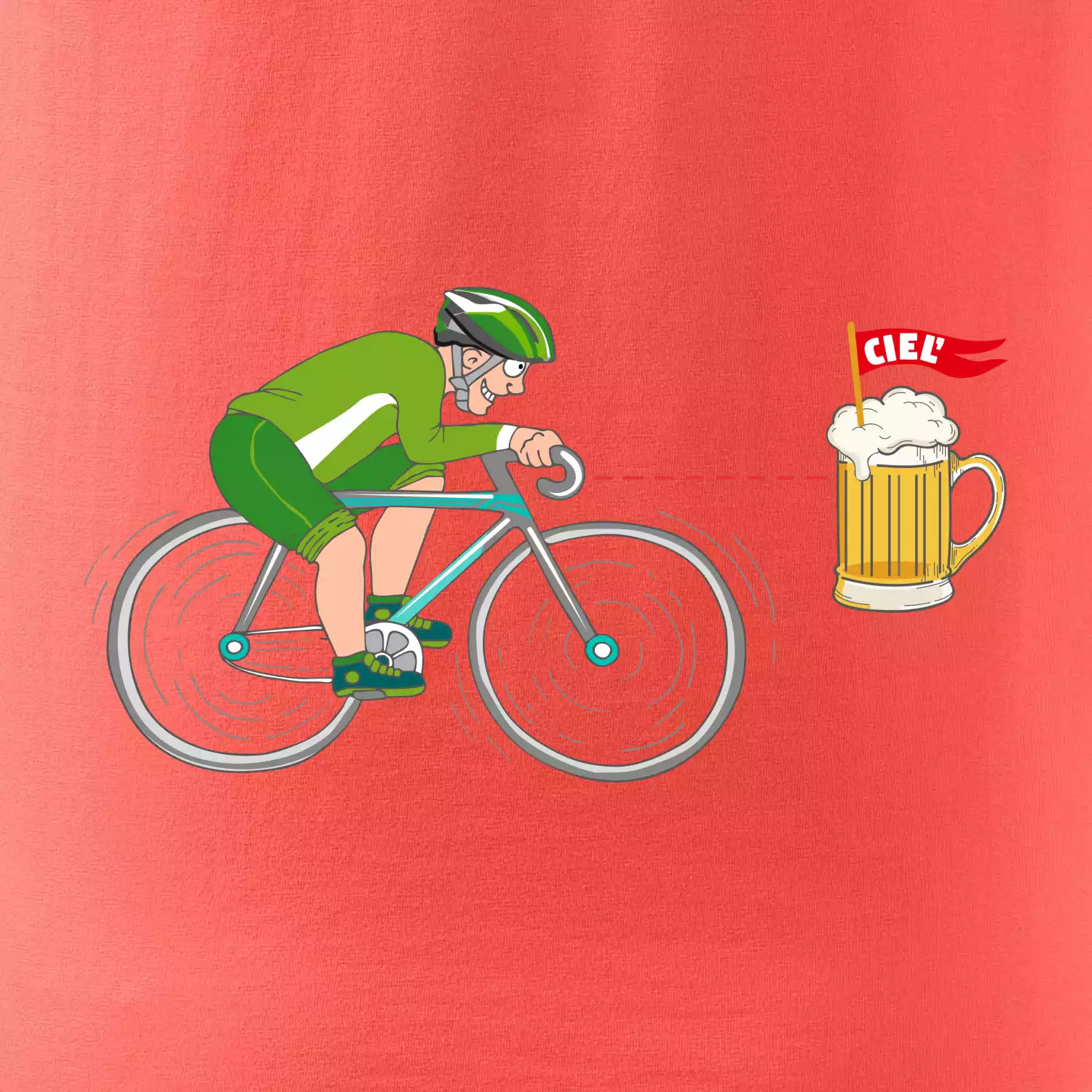 Pivo je môj cieľ (Pecka design)