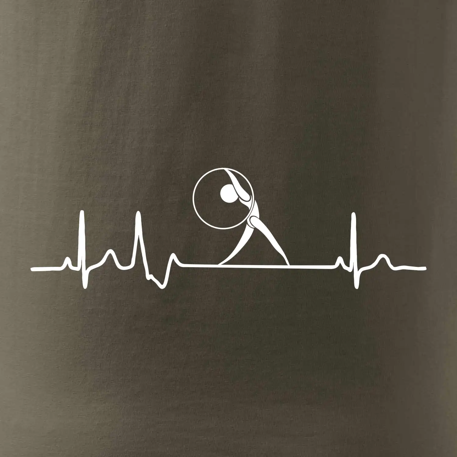 EKG moderní gymnastika obruč