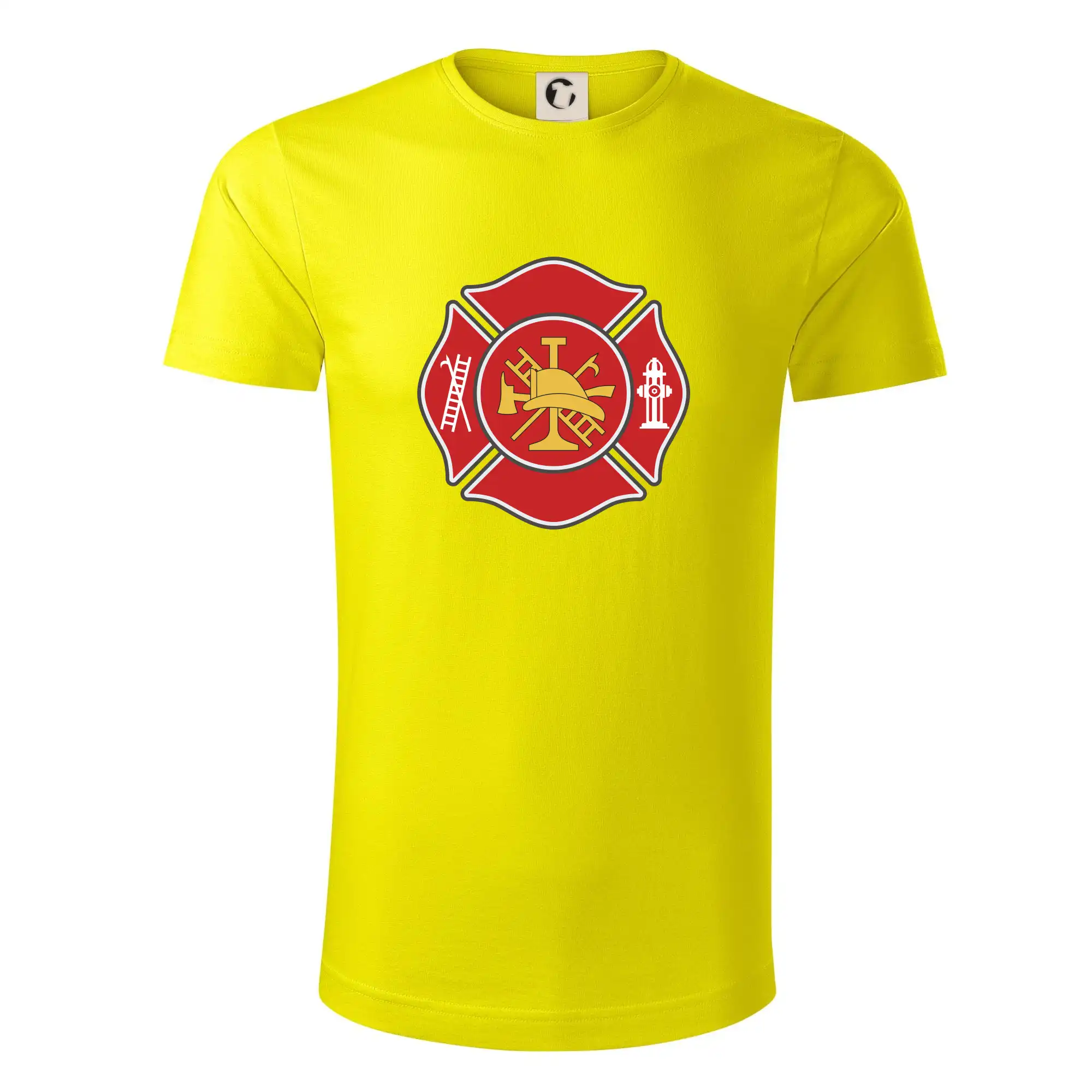 Fire department logo červené
