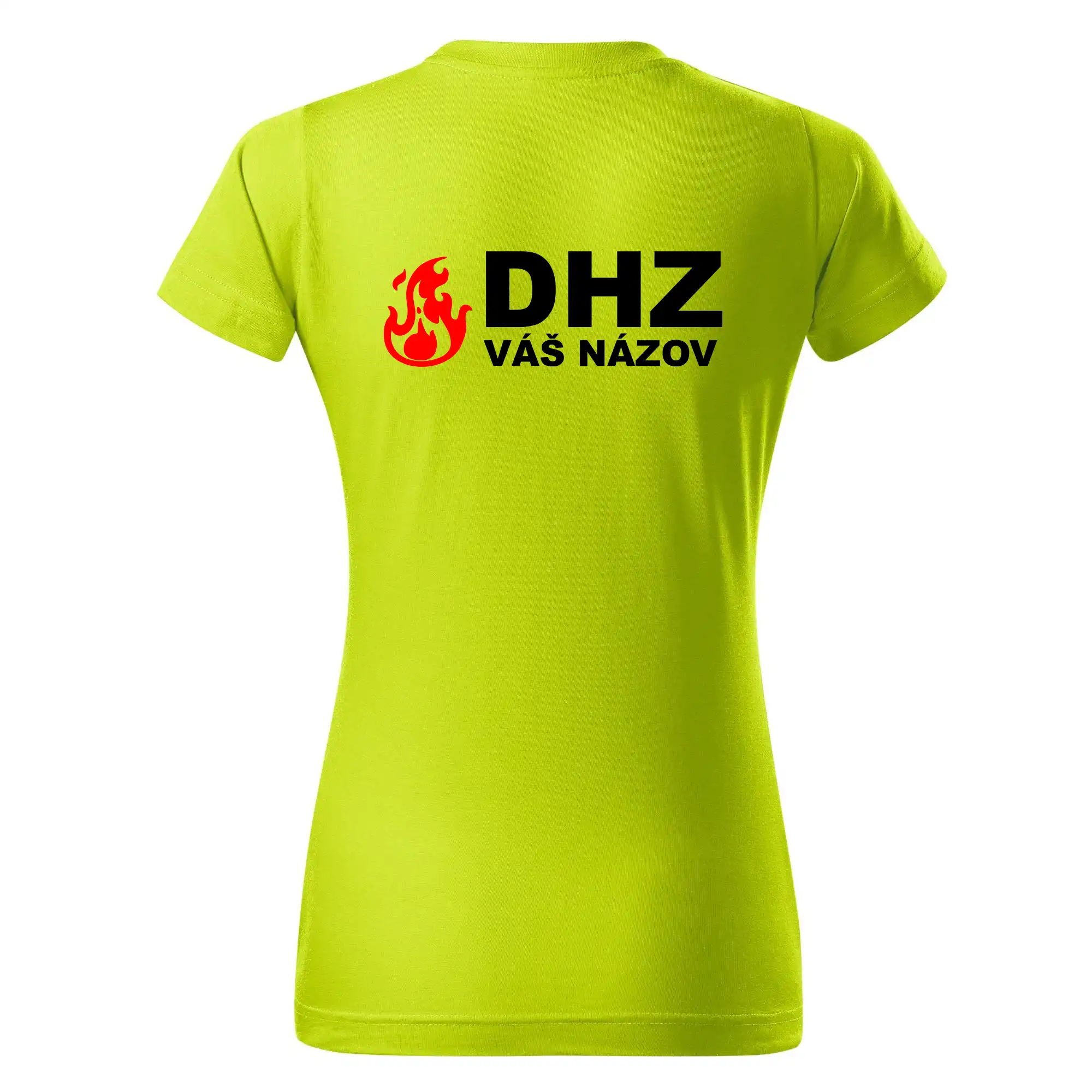 DHZ (oheň, firesport, názov sboru - vlastný nápis)